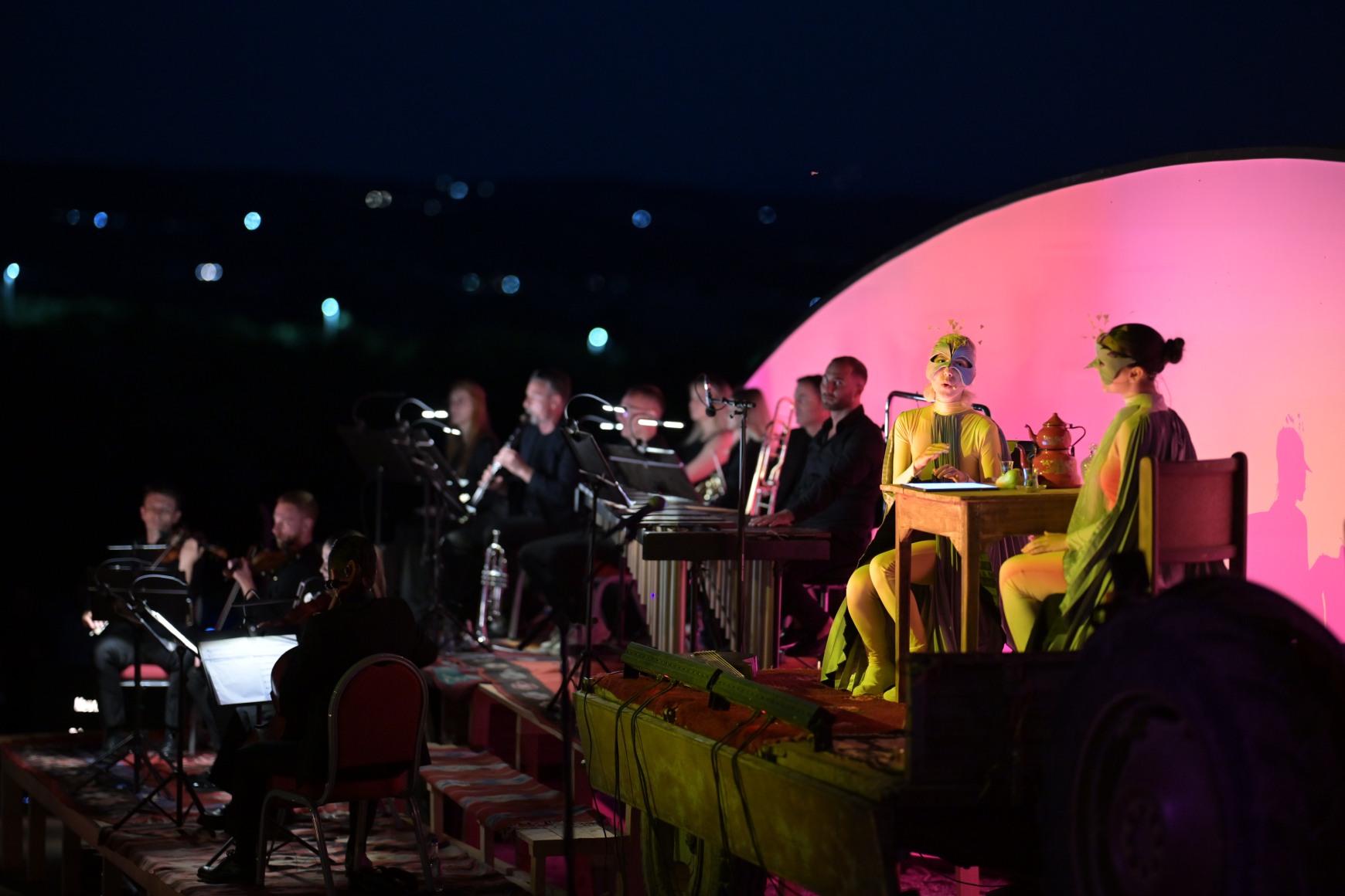 petrit halilaj syrigana, an opera in five acts, kosovo, 2025. photo arben llapashtica