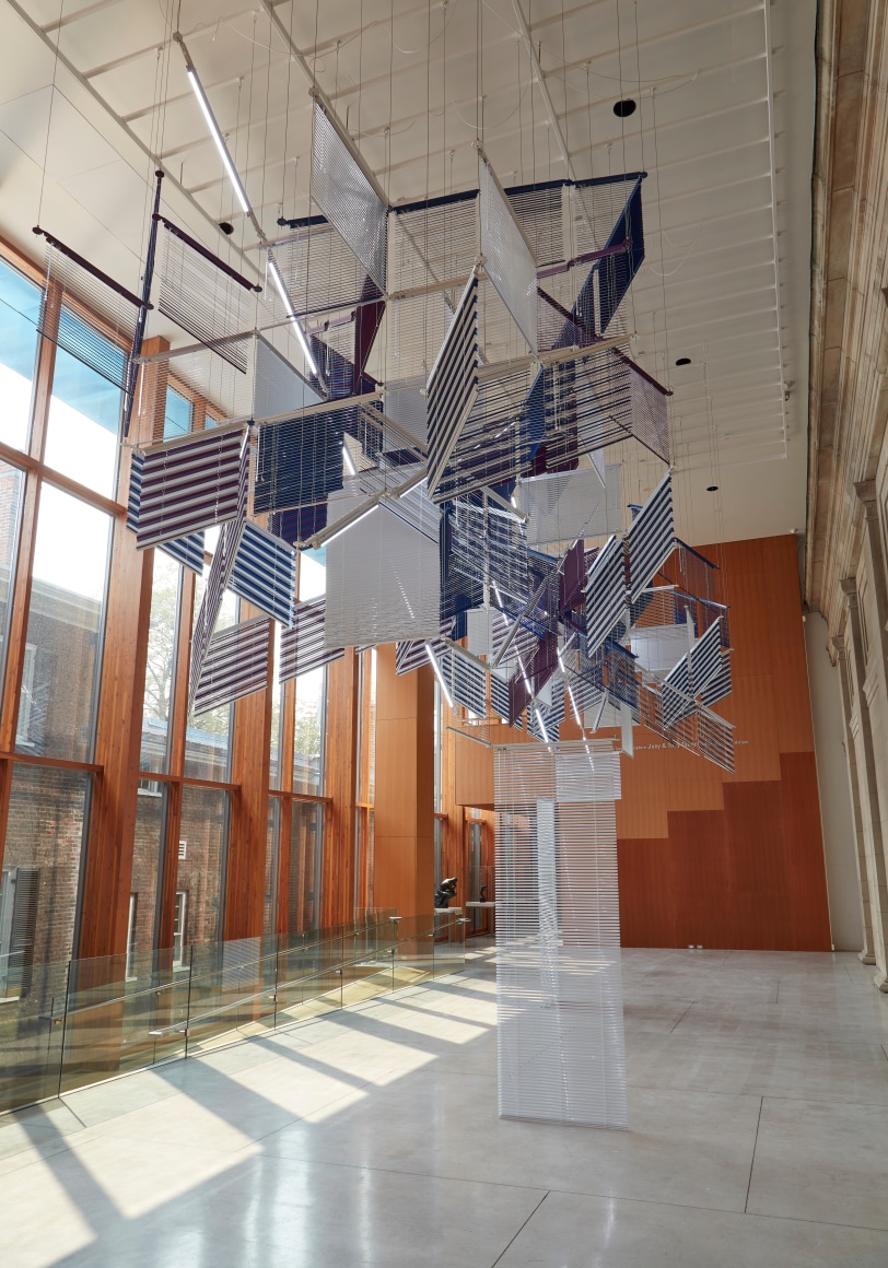 haegue yang,&nbsp;woven currents &ndash; confluence of parallels, art gallery of ontario, toronto, 2020 | photo: craig boyko