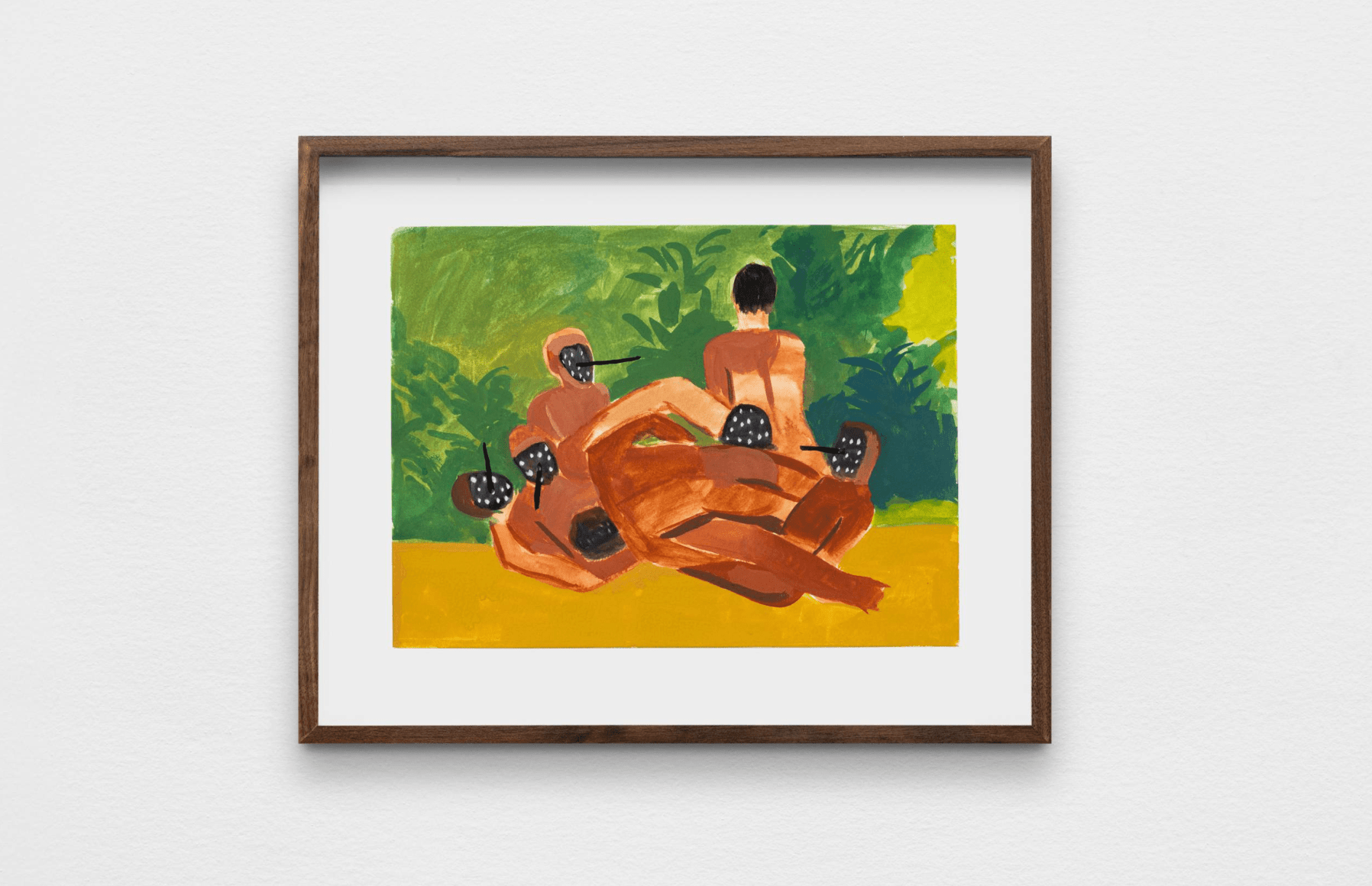 roberto gil de montes untitled, 2023 gouache sobre papel