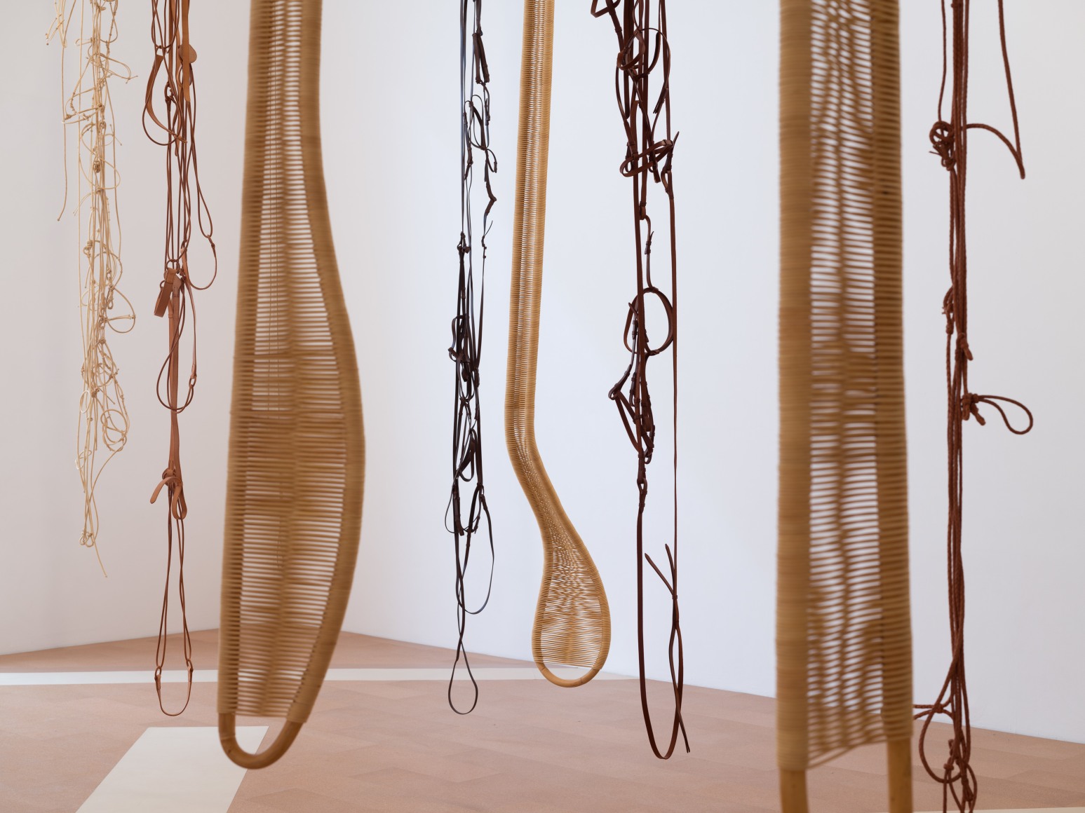 installation view leonor antunes the constant inequality of leonor&#039;s days *,&nbsp;crac occitanie, 2025. photo: nick ash