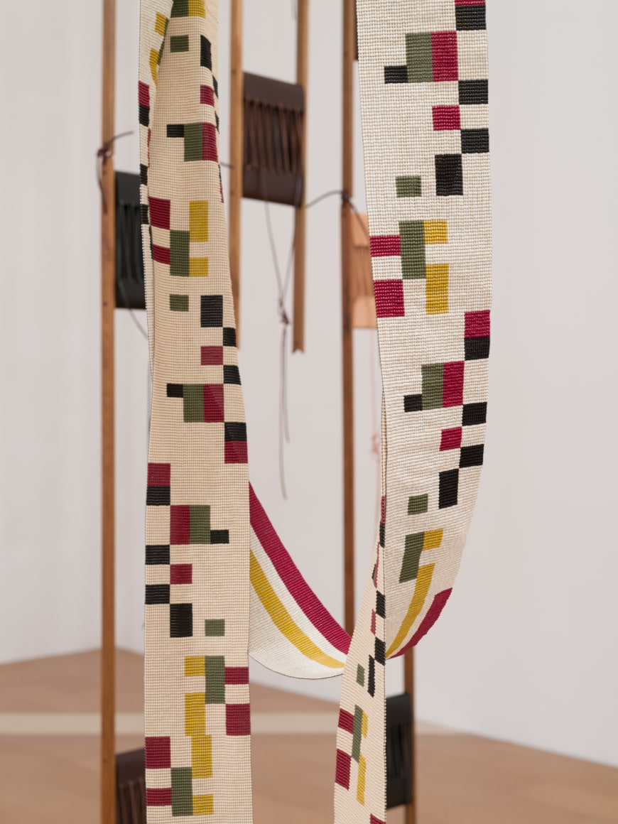 installation view leonor antunes the constant inequality of leonor&#039;s days *,&nbsp;crac occitanie, 2025. photo: nick ash