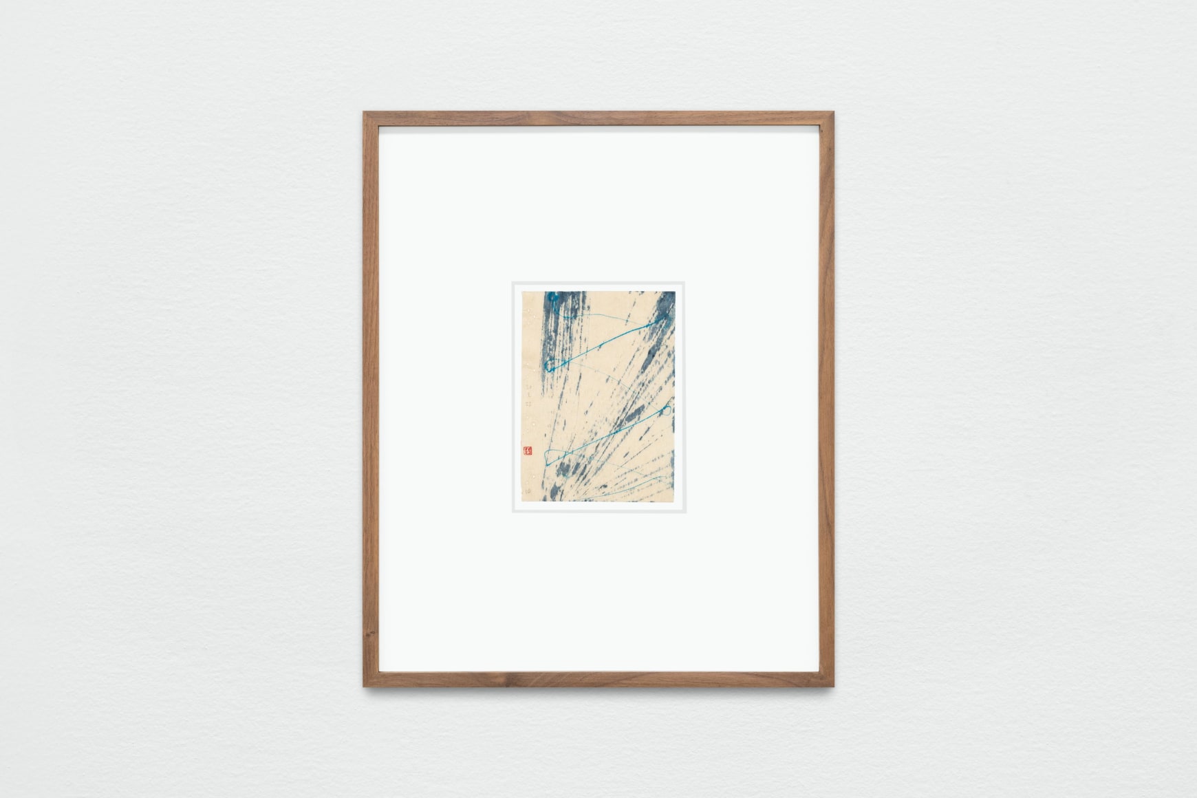 gabriel orozco 20.I.22 (f) #10, 2022 gouache, t&eacute;mpera, tinta y grafito sobre papel