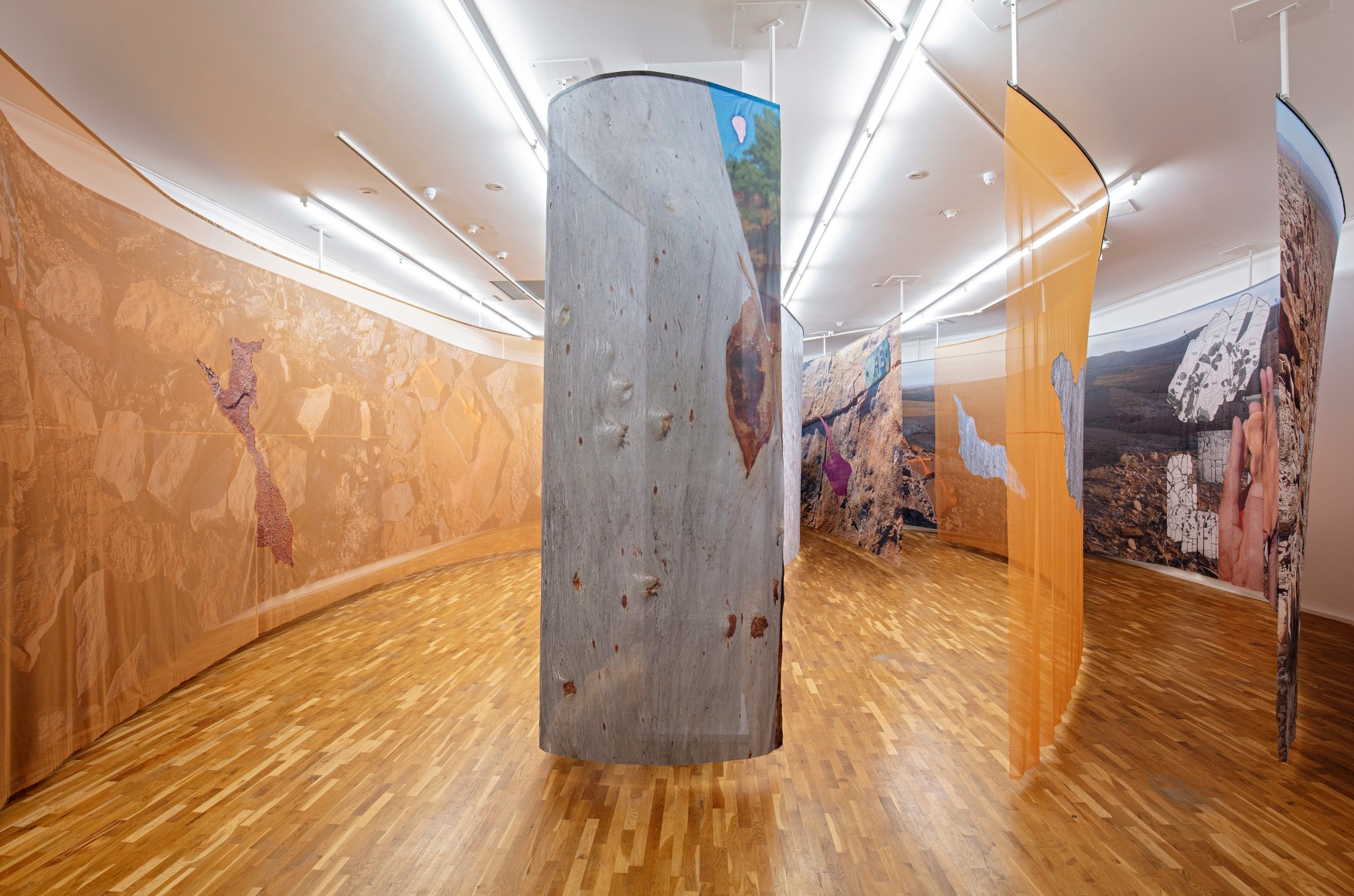 mariana castillo deball, installation view of amarantus, museum f&uuml;r gegenwartskunst siegen, germany, 2021