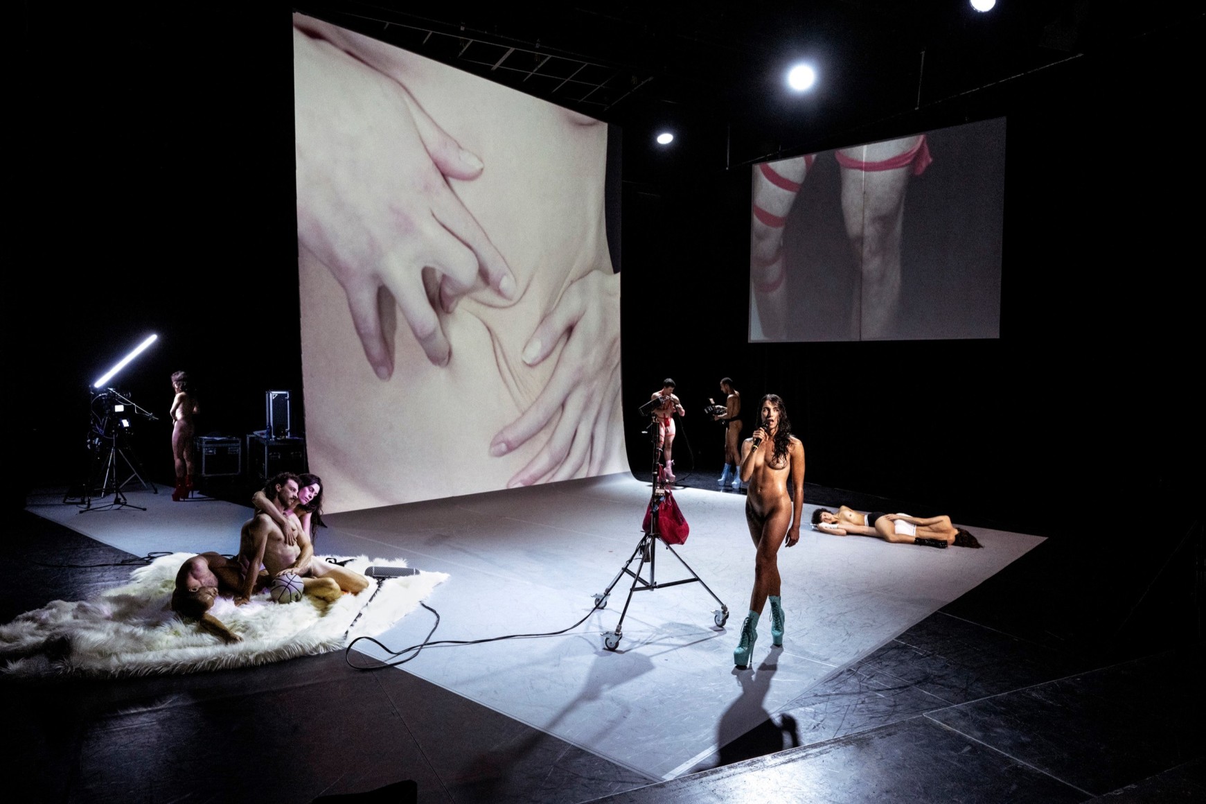 exposure, 2024, by alexandra bachzetsis, a cullberg production. photo: carl thorborg