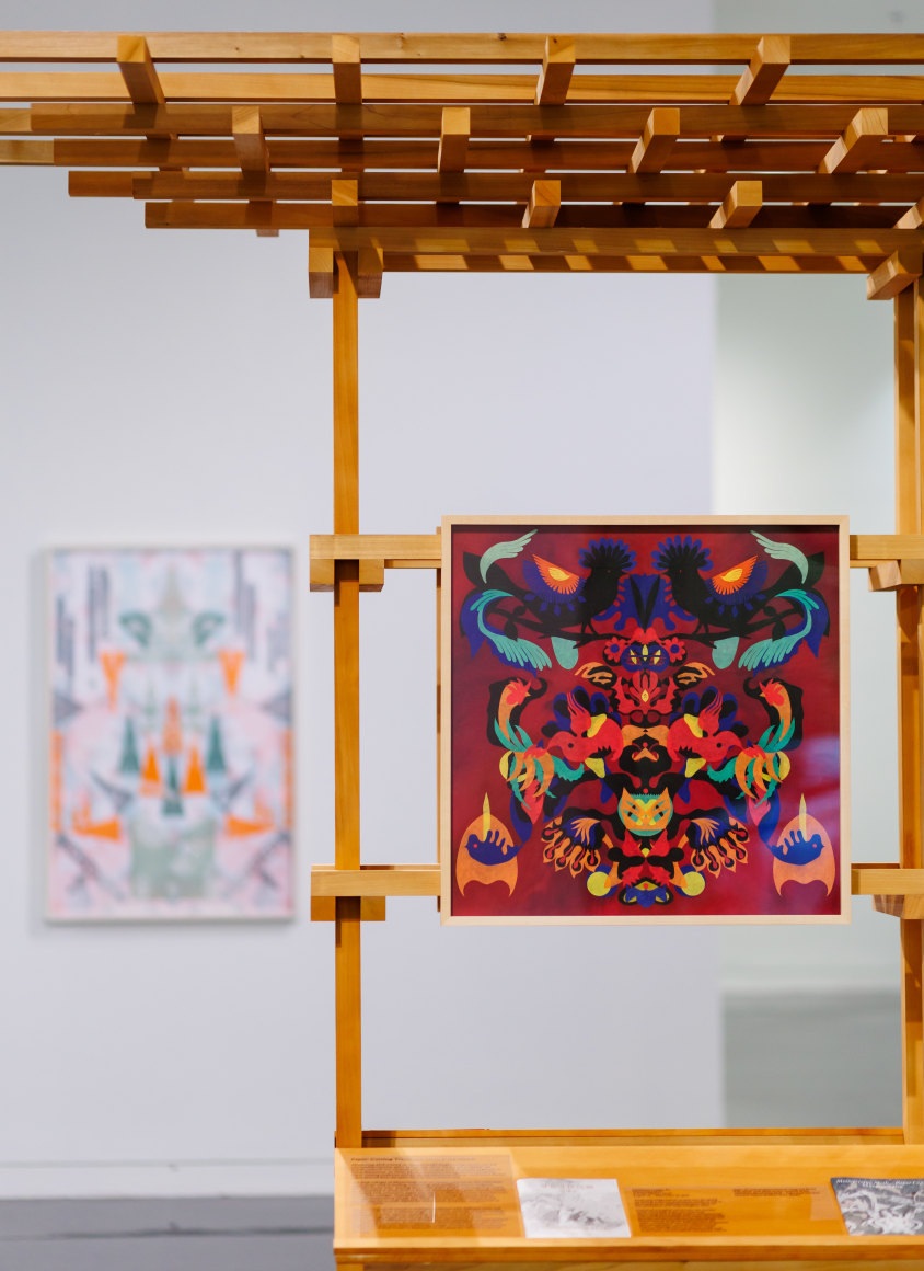 installation view haegue yang: flatworks, arts club of chicago, 2024. photo:&nbsp;sarah elizabeth larson