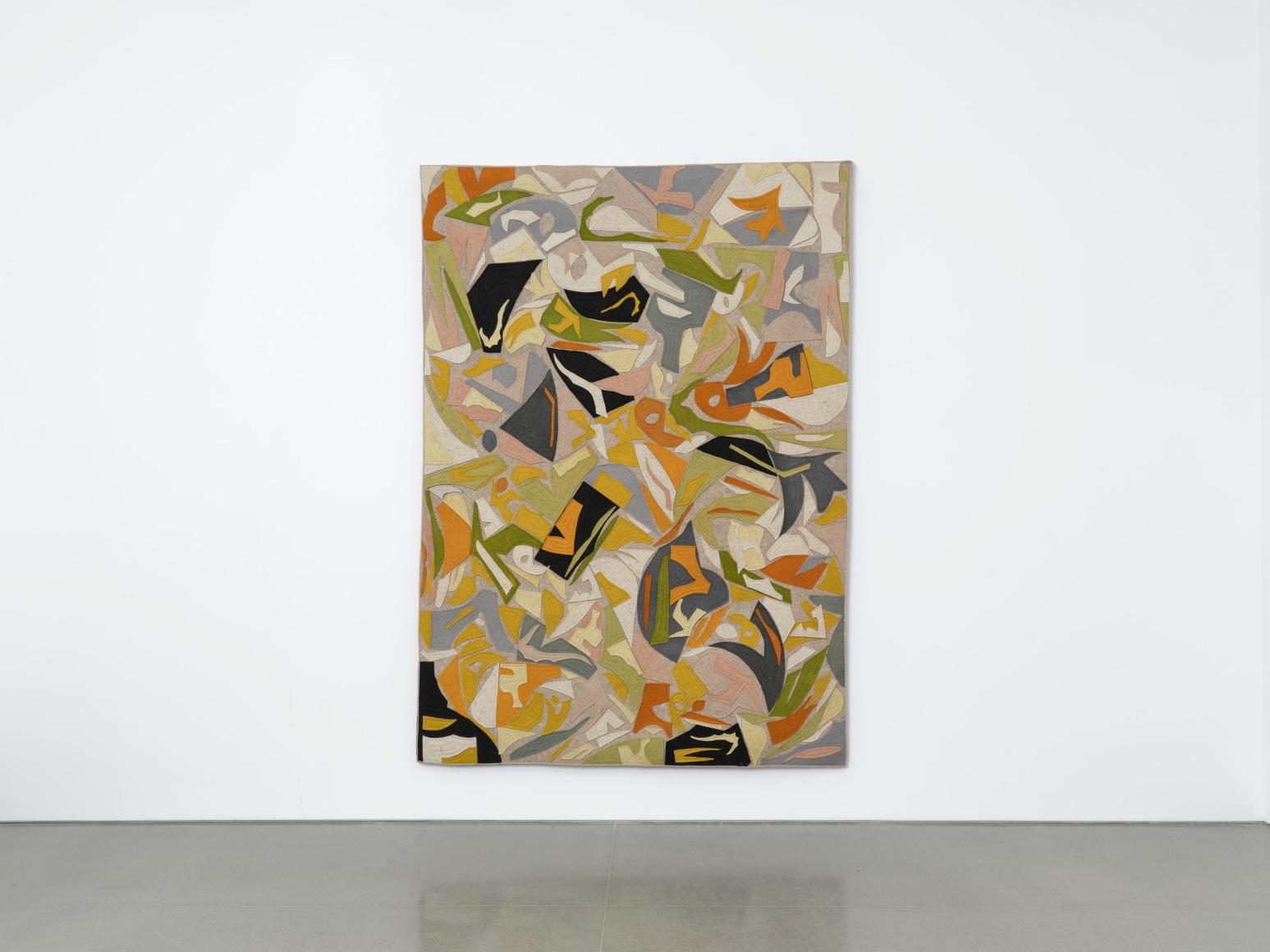 carlos amorales jungle star (universe) 04, 2024 alfombra ala-kiyiz y shyrdak