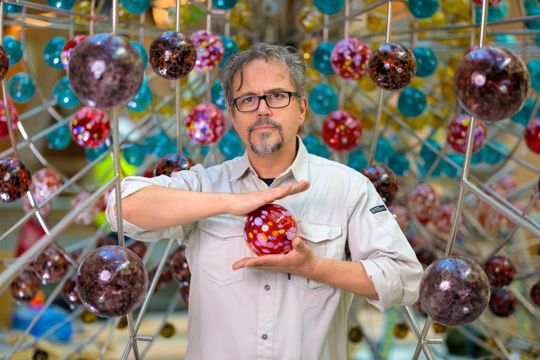 dami&aacute;n ortega magnetic field, claremont mckenna college, 2025. photo anibal ortiz, 
