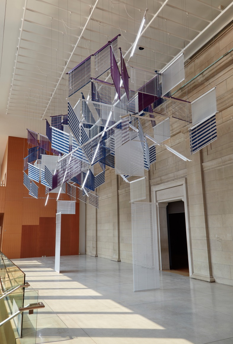 haegue yang,&nbsp;woven currents &ndash; confluence of parallels, art gallery of ontario, toronto, 2020 | photo: craig boyko