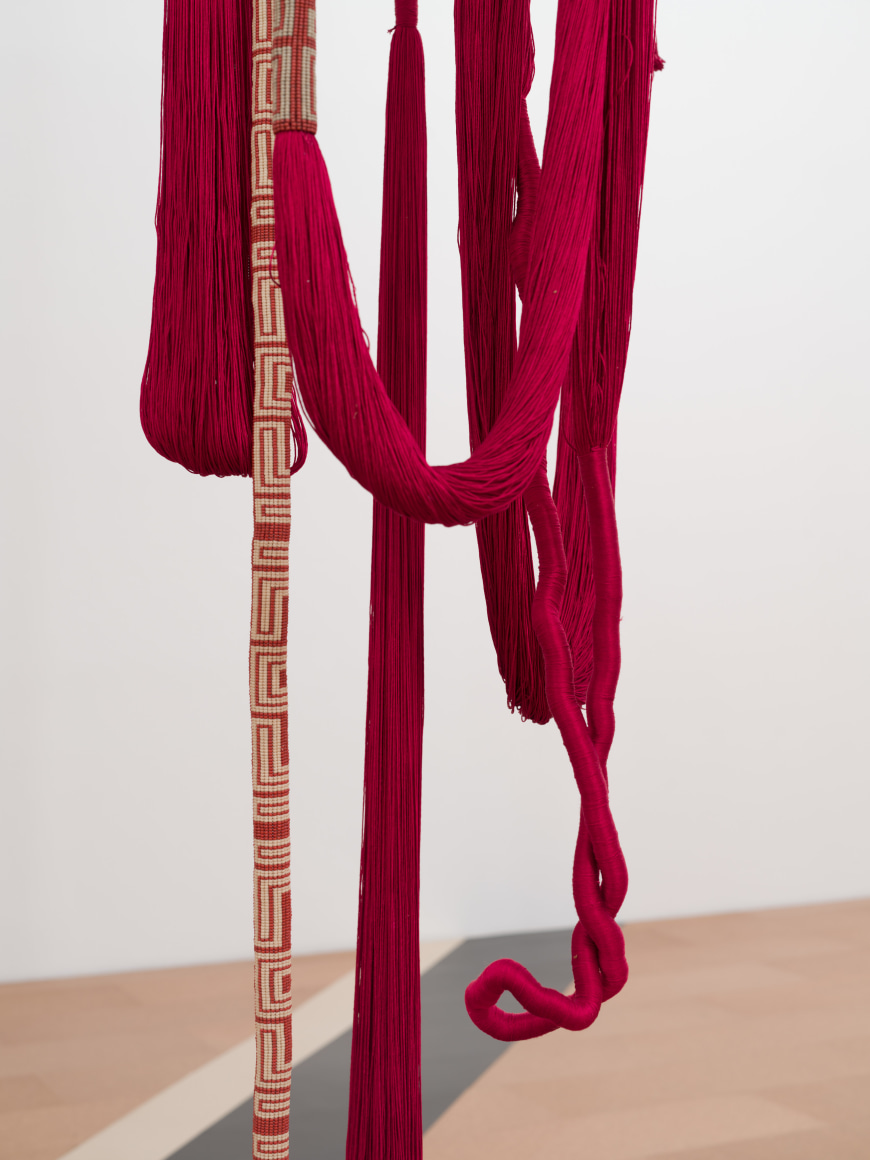 installation view leonor antunes the constant inequality of leonor&#039;s days *,&nbsp;crac occitanie, 2025. photo: nick ash