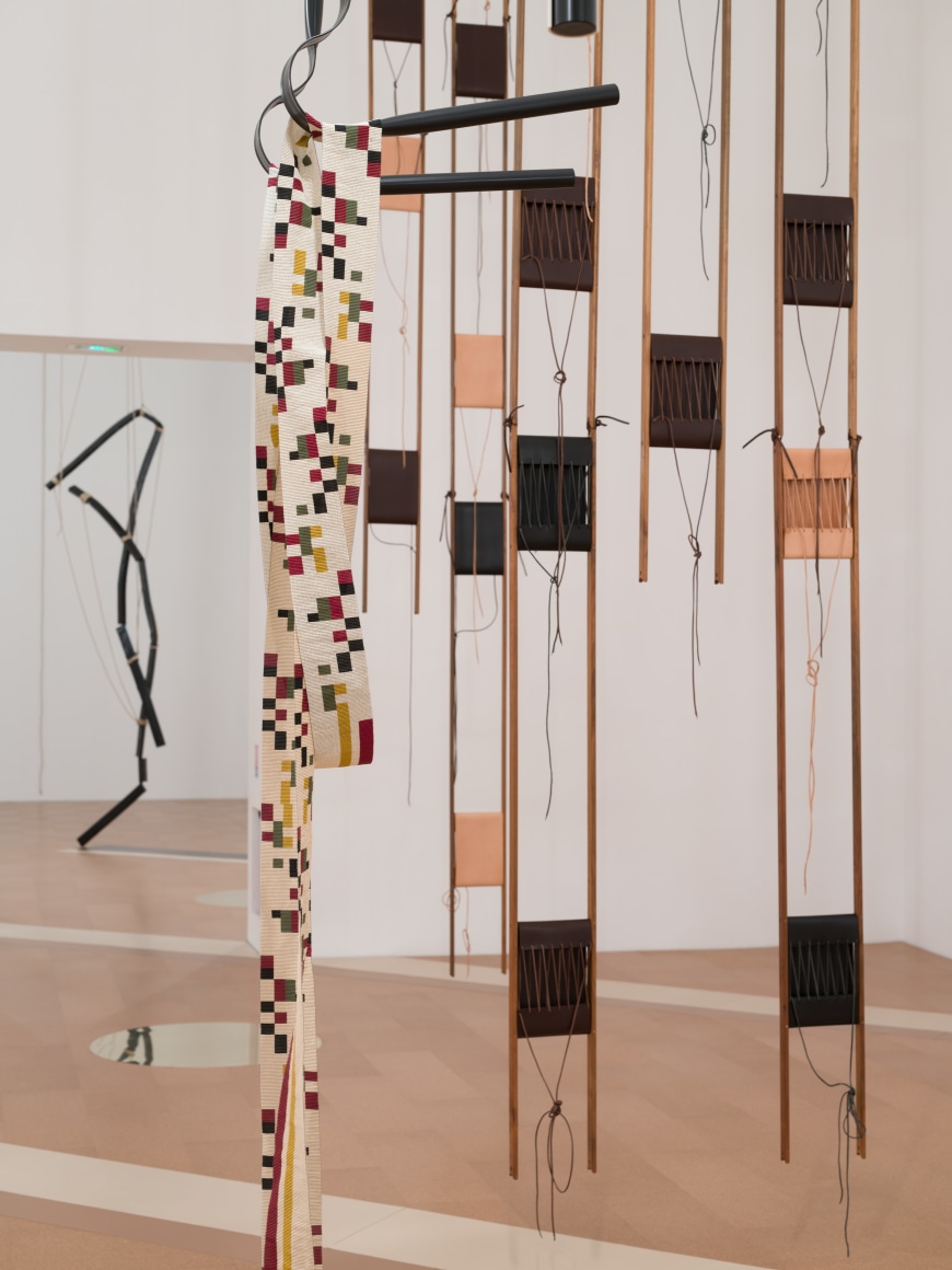 installation view leonor antunes the constant inequality of leonor&#039;s days *,&nbsp;crac occitanie, 2025. photo: nick ash