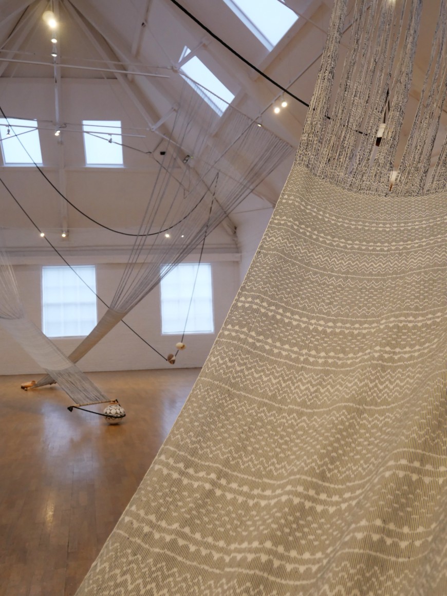 mariana castillo deball, vista de instalaci&oacute;n&nbsp;between making and knowing something, modern art oxford, 2020