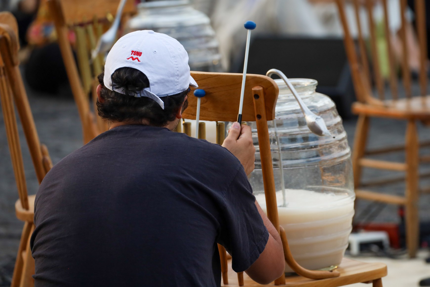b&aacute;rbara s&aacute;nchez-kane. performance&nbsp;aguas frescas, museo anahuacalli, 2025. foto: i&ntilde;aki varela