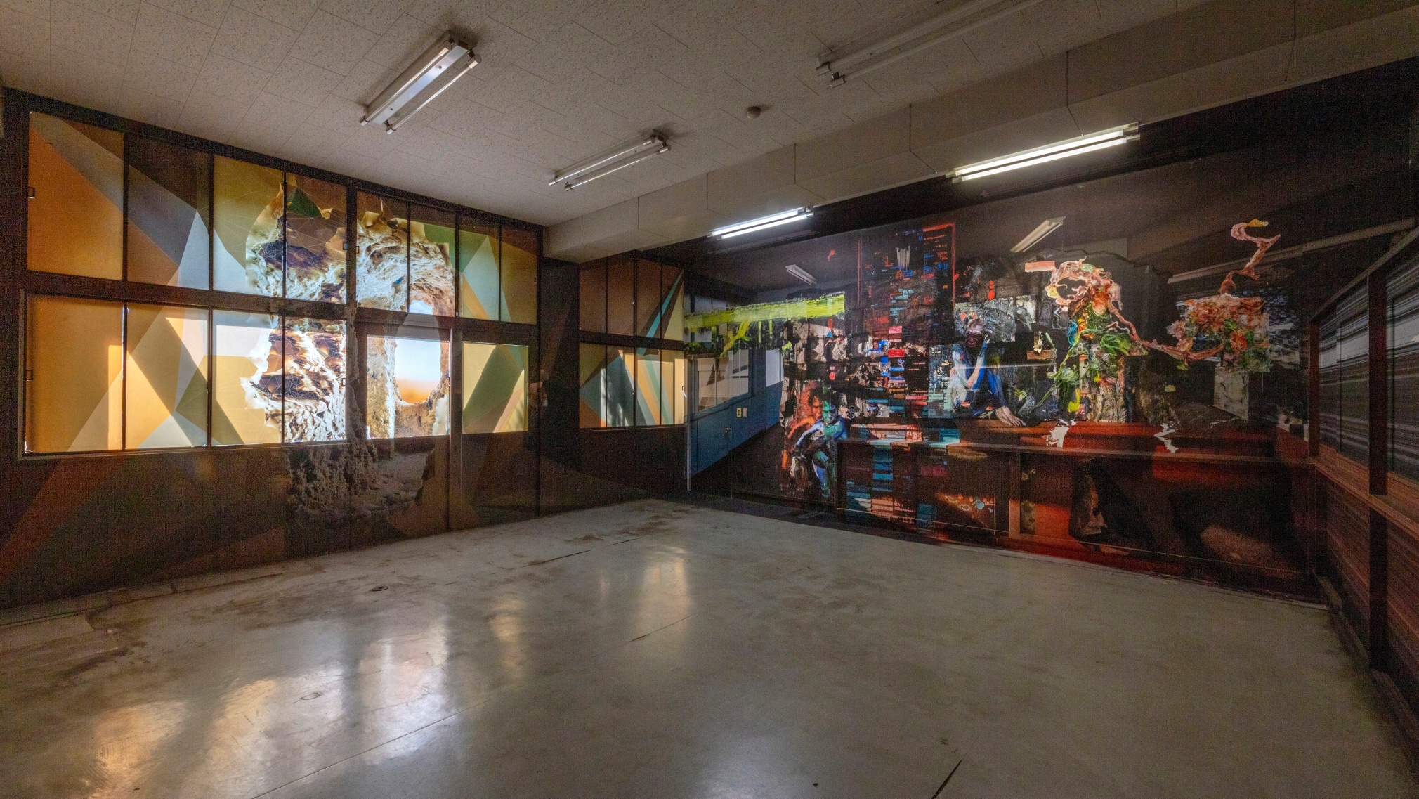 installation view adri&aacute;n villar rojas terrestrial poems&nbsp;featuring works by graciela sacco (1993-2017), aichi triennale a time between ashes and roses, 2025. photo: j&ouml;rg baumann, cindi beltramone, adri&aacute;n villar rojas, and aichi triennale 2025., 
