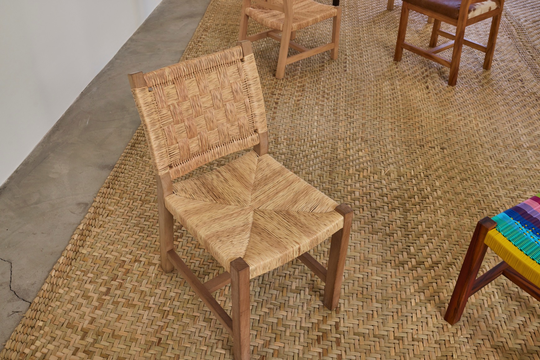 installation view&nbsp;oscar hagerman: sillas de m&eacute;xico,&nbsp;the chinati foundation, 2025. photo:&nbsp; alex marks., 
