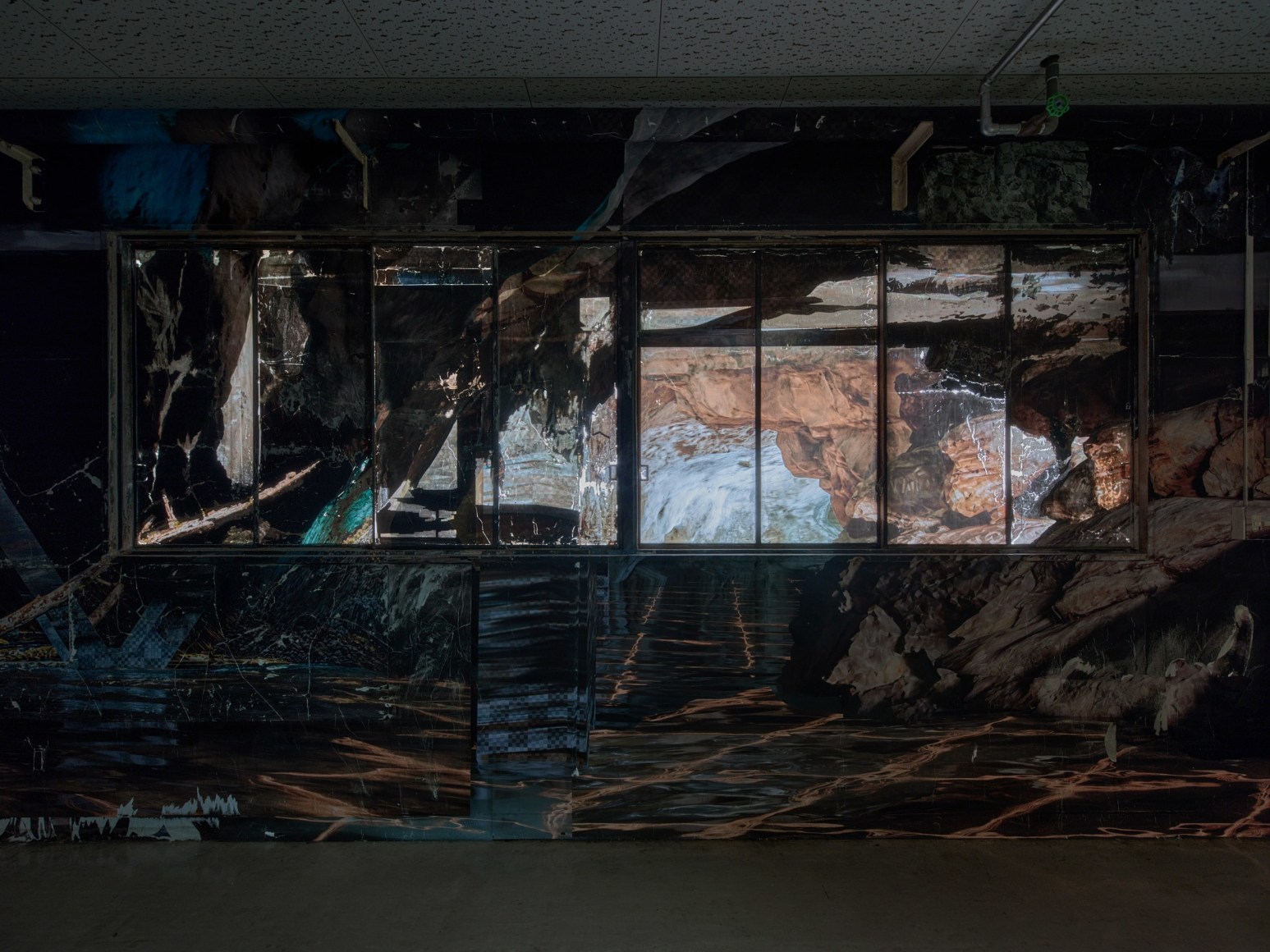 installation view adri&aacute;n villar rojas terrestrial poems&nbsp;featuring works by graciela sacco (1993-2017), aichi triennale a time between ashes and roses, 2025. photo: j&ouml;rg baumann, cindi beltramone, adri&aacute;n villar rojas, and aichi triennale 2025., 
