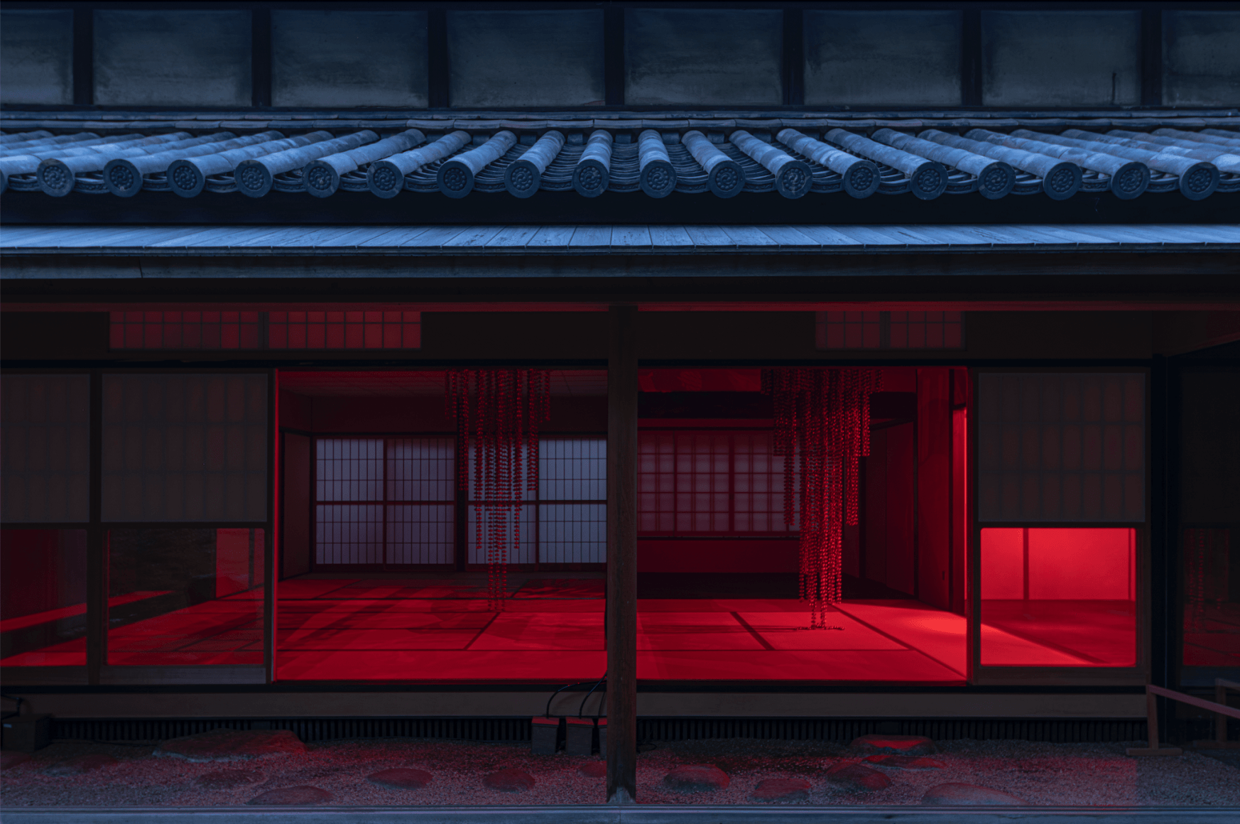 installation views ring of fire &ndash; solar yang &amp;amp; lunar weerasethakul, benesse art site naoshima, 2024. photo: takumi kondo