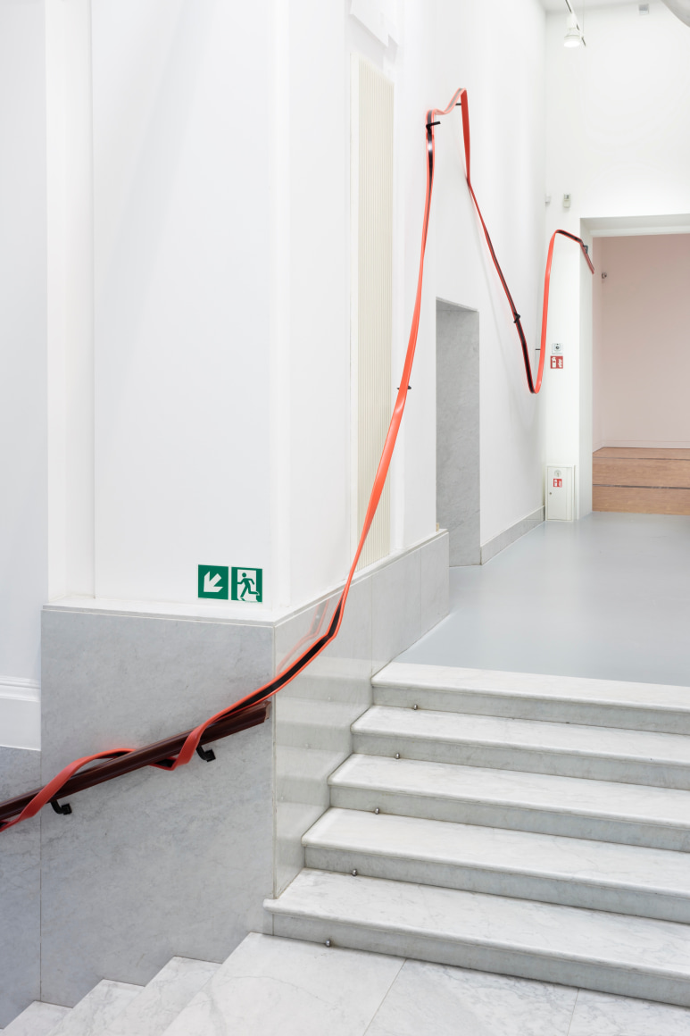 monika sosnowska, installation view from zachęta national gallery of art, warshaw, 2020.&nbsp;photo: piotr bekas