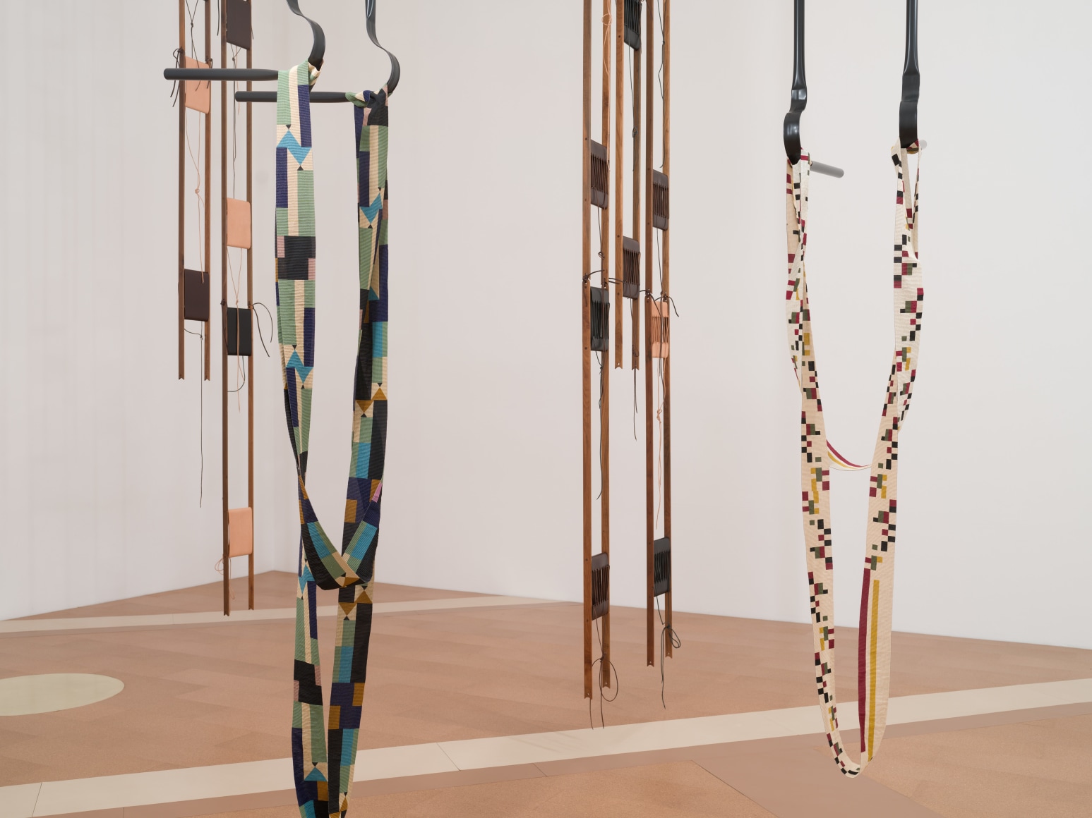 installation view leonor antunes the constant inequality of leonor&#039;s days *,&nbsp;crac occitanie, 2025. photo: nick ash