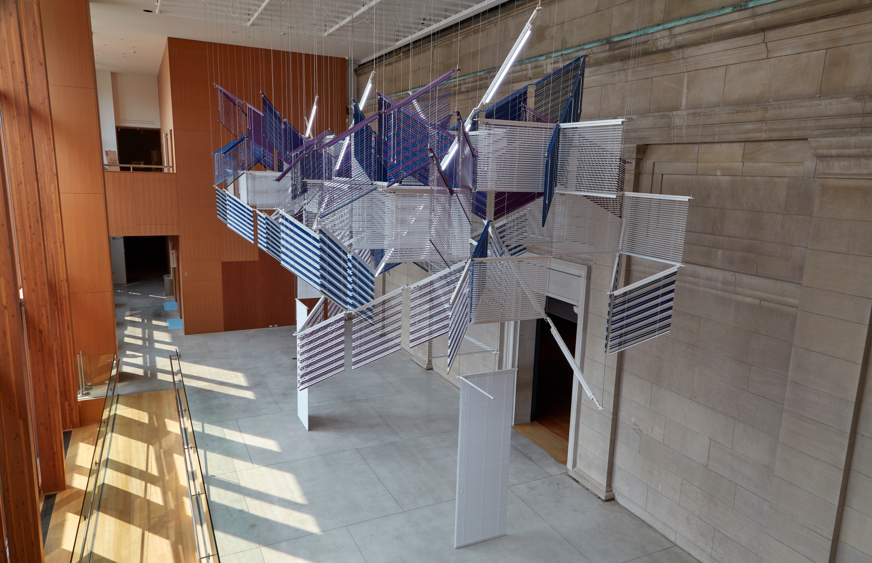 haegue yang,&nbsp;woven currents &ndash; confluence of parallels, art gallery of ontario, toronto, 2020 | photo: craig boyko