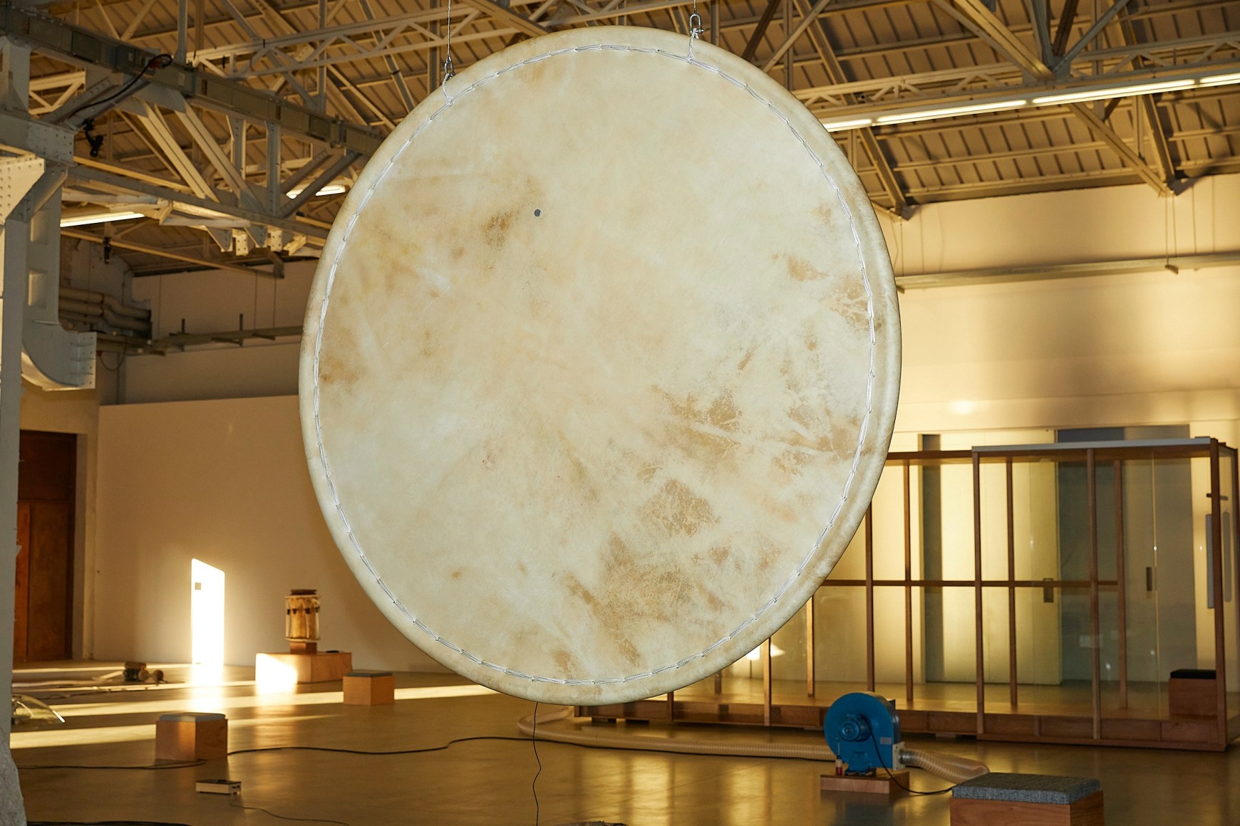 installation view tarek atoui.&nbsp;improvisation in 10 days, pirelli hangarbicocca, 2025. photo: rasa juskeviciute⁠