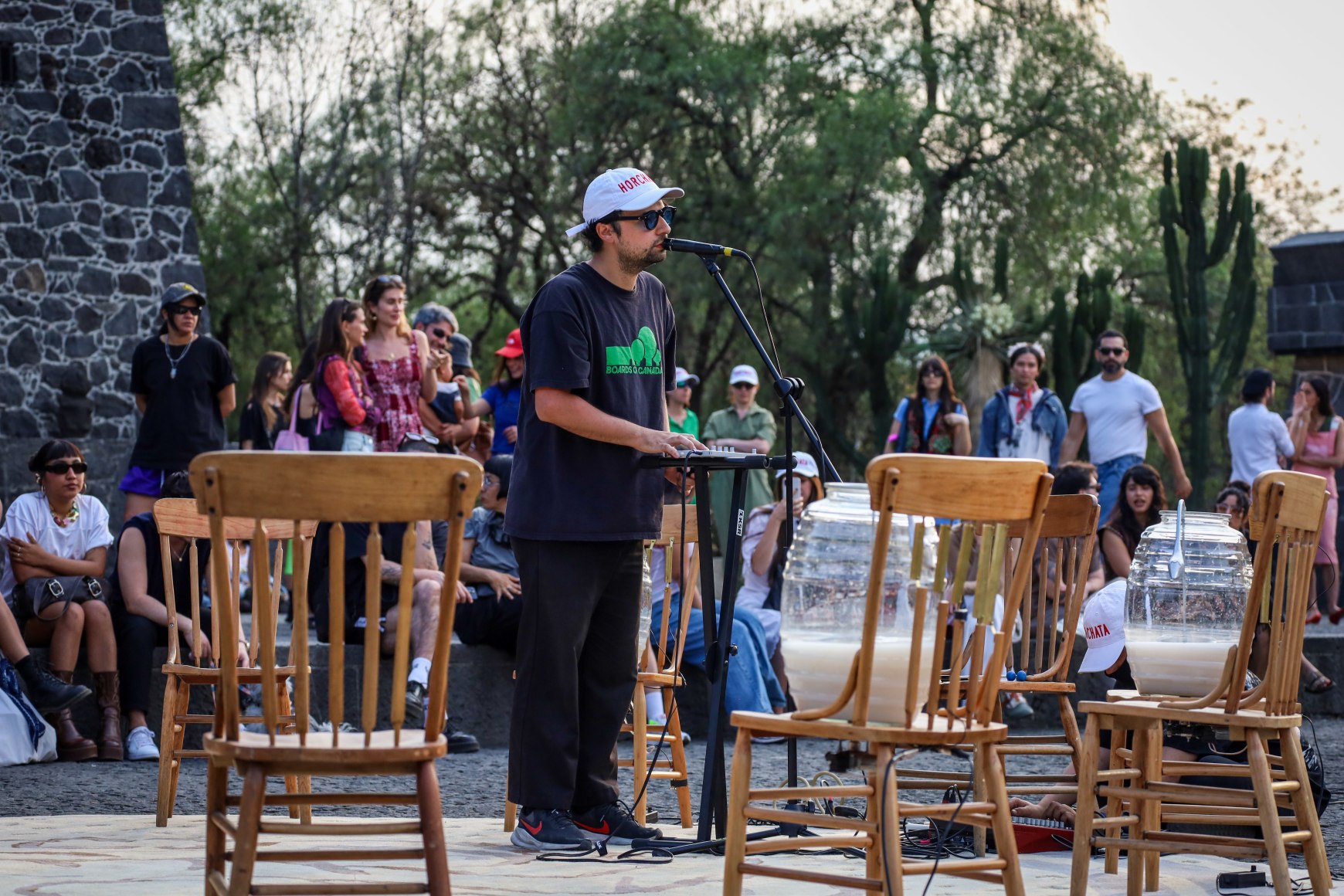 b&aacute;rbara s&aacute;nchez-kane. performance&nbsp;aguas frescas, museo anahuacalli, 2025. foto: i&ntilde;aki varela