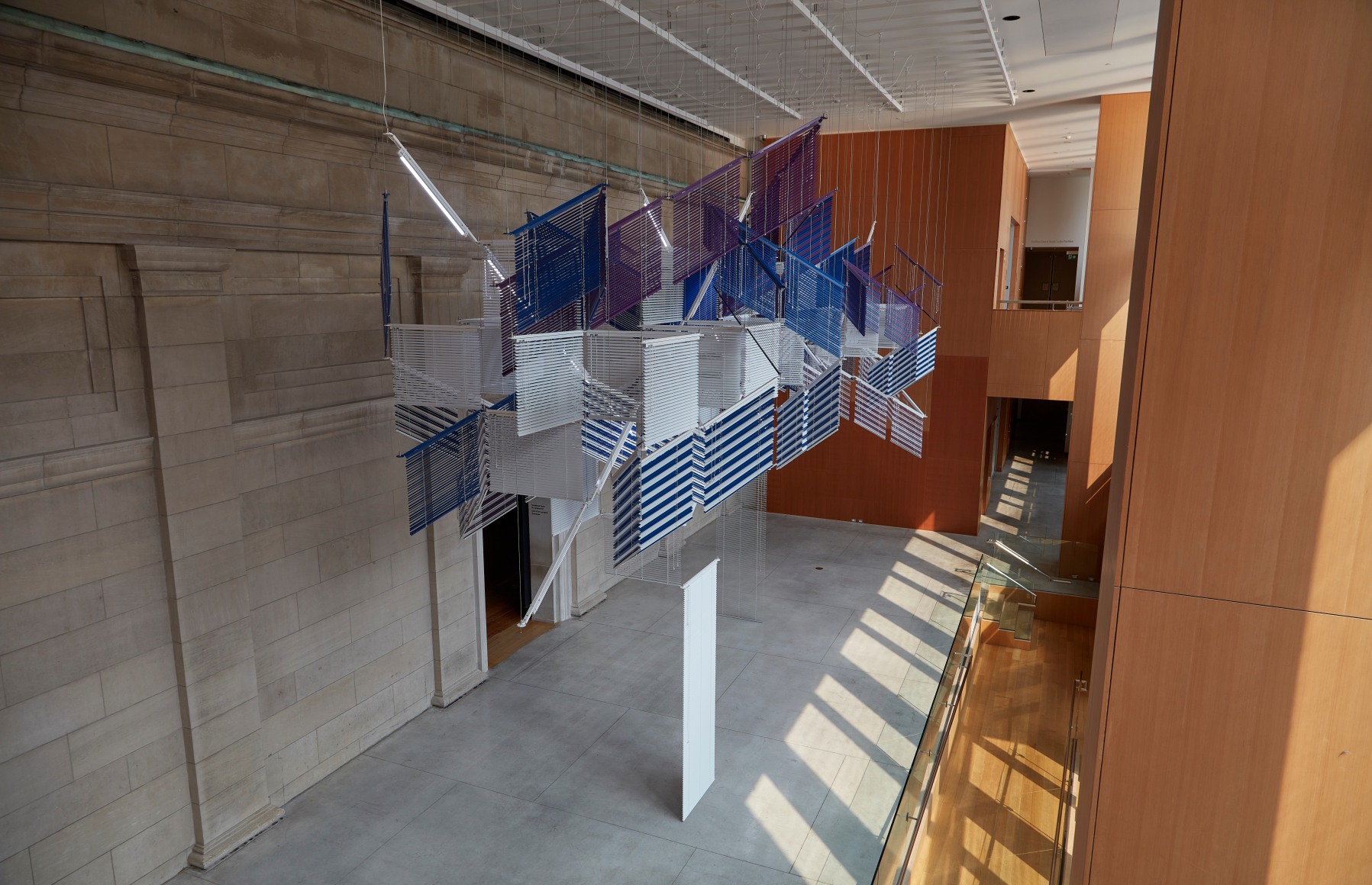 haegue yang,&nbsp;woven currents &ndash; confluence of parallels, art gallery of ontario, toronto, 2020 | photo: craig boyko