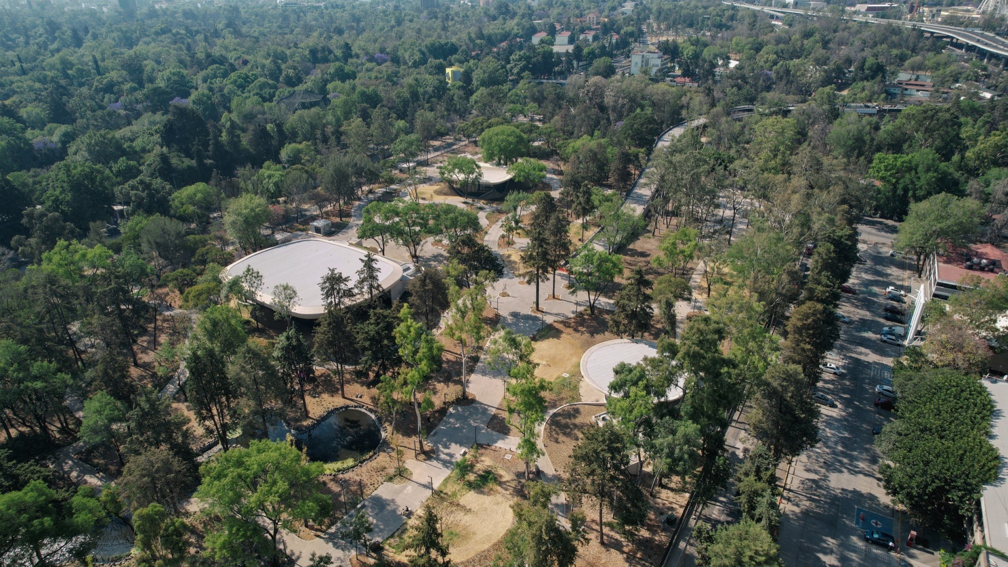 scenic pavilion. chapultepec: nature and culture