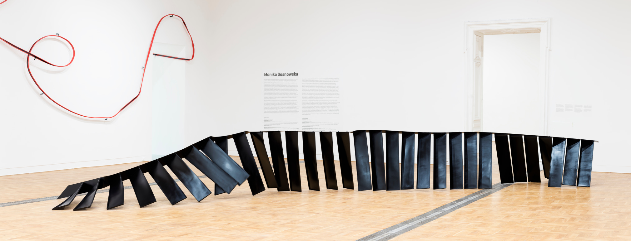 monika sosnowska, installation view from zachęta national gallery of art, warshaw, 2020.&nbsp;photo: piotr bekas