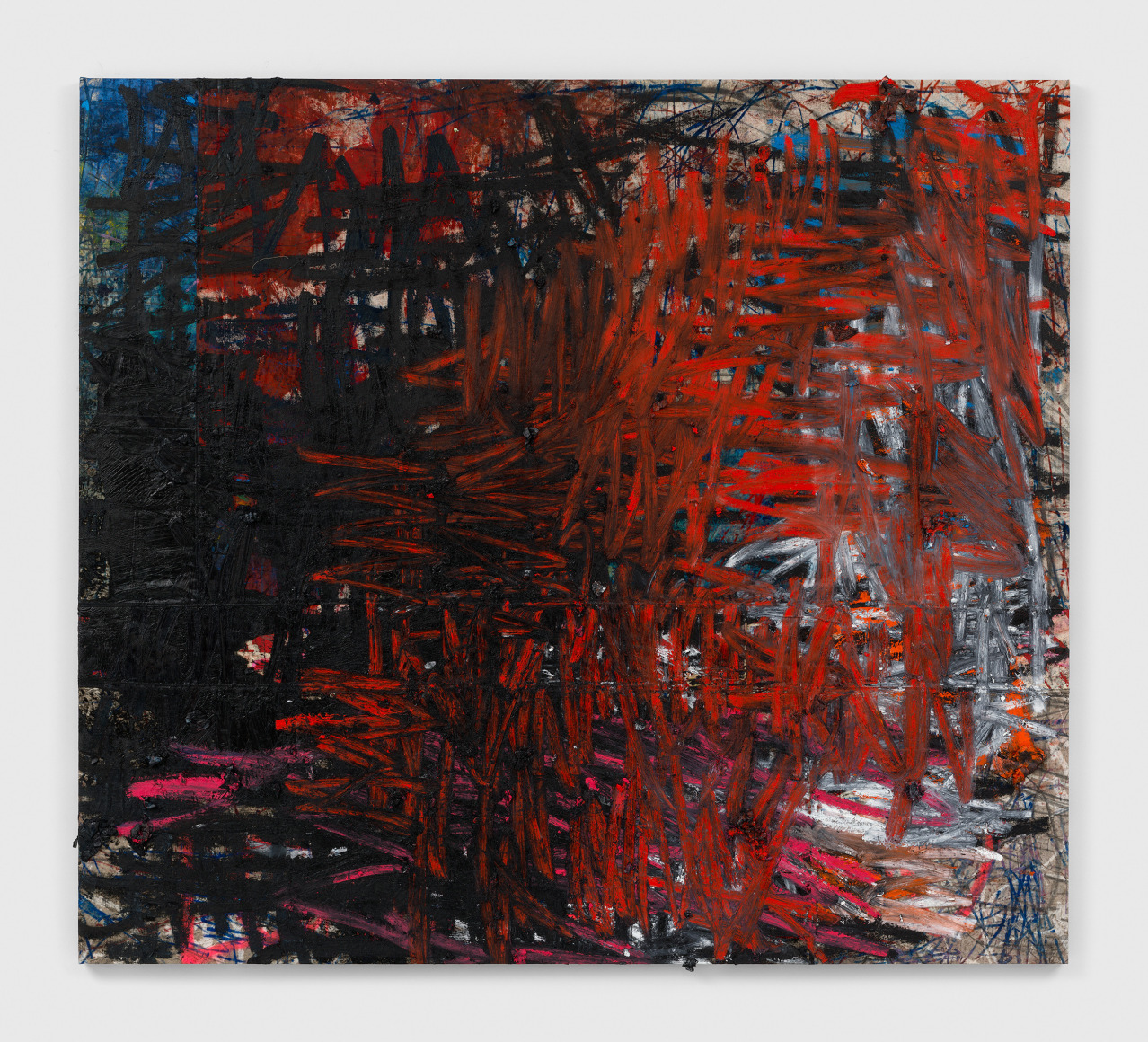 oscar murillo,&nbsp;manifestation, 2020-2022