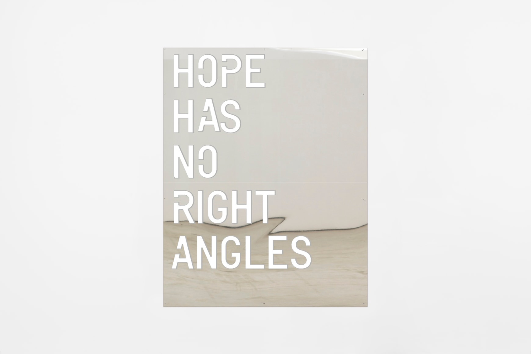rirkrit tiravanija, untitled (hope has no right angles), 2020