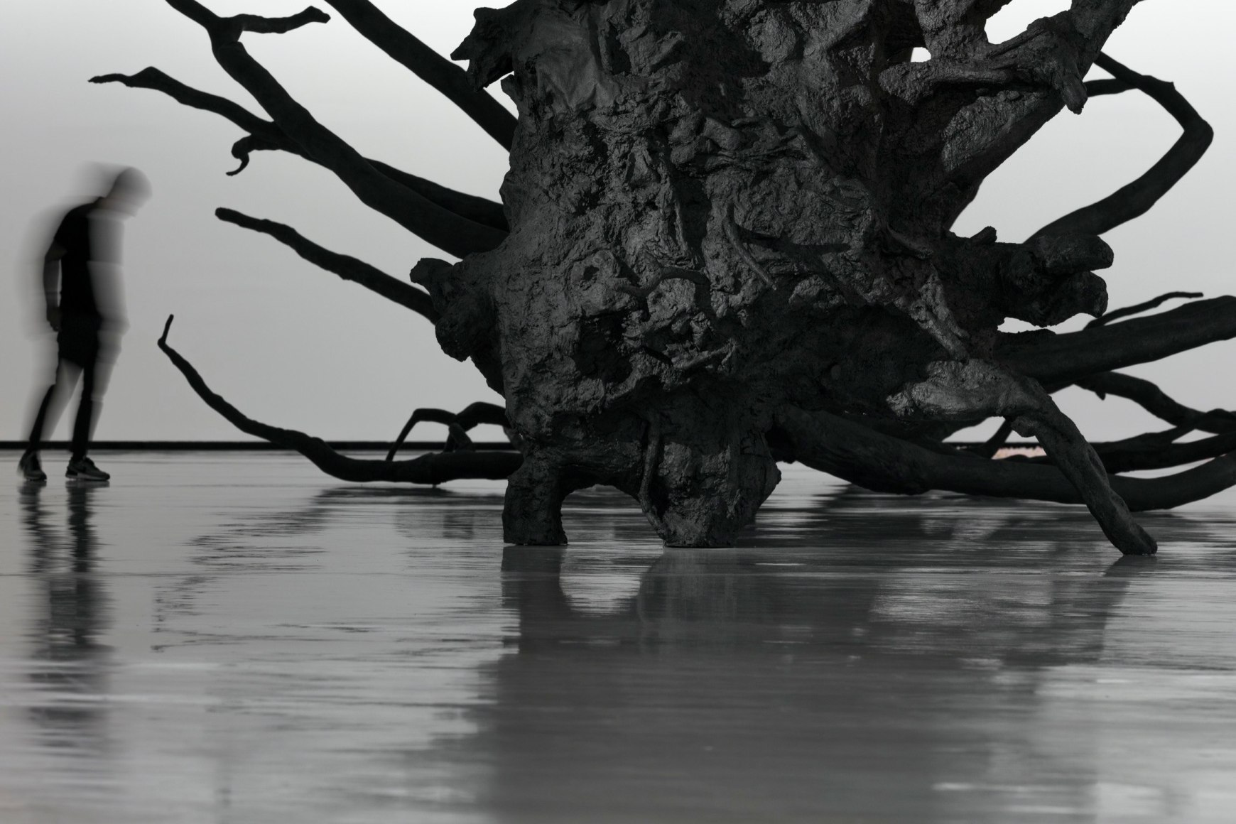 installation view allora &amp;amp; calzadilla: klima, 2024. azkuna zentroa alh&oacute;ndiga bilbao