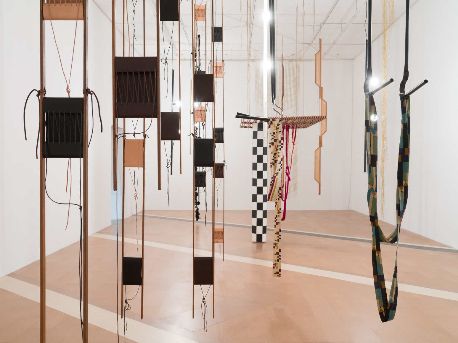 installation view leonor antunes the constant inequality of leonor&#039;s days *,&nbsp;crac occitanie, 2025. photo: nick ash