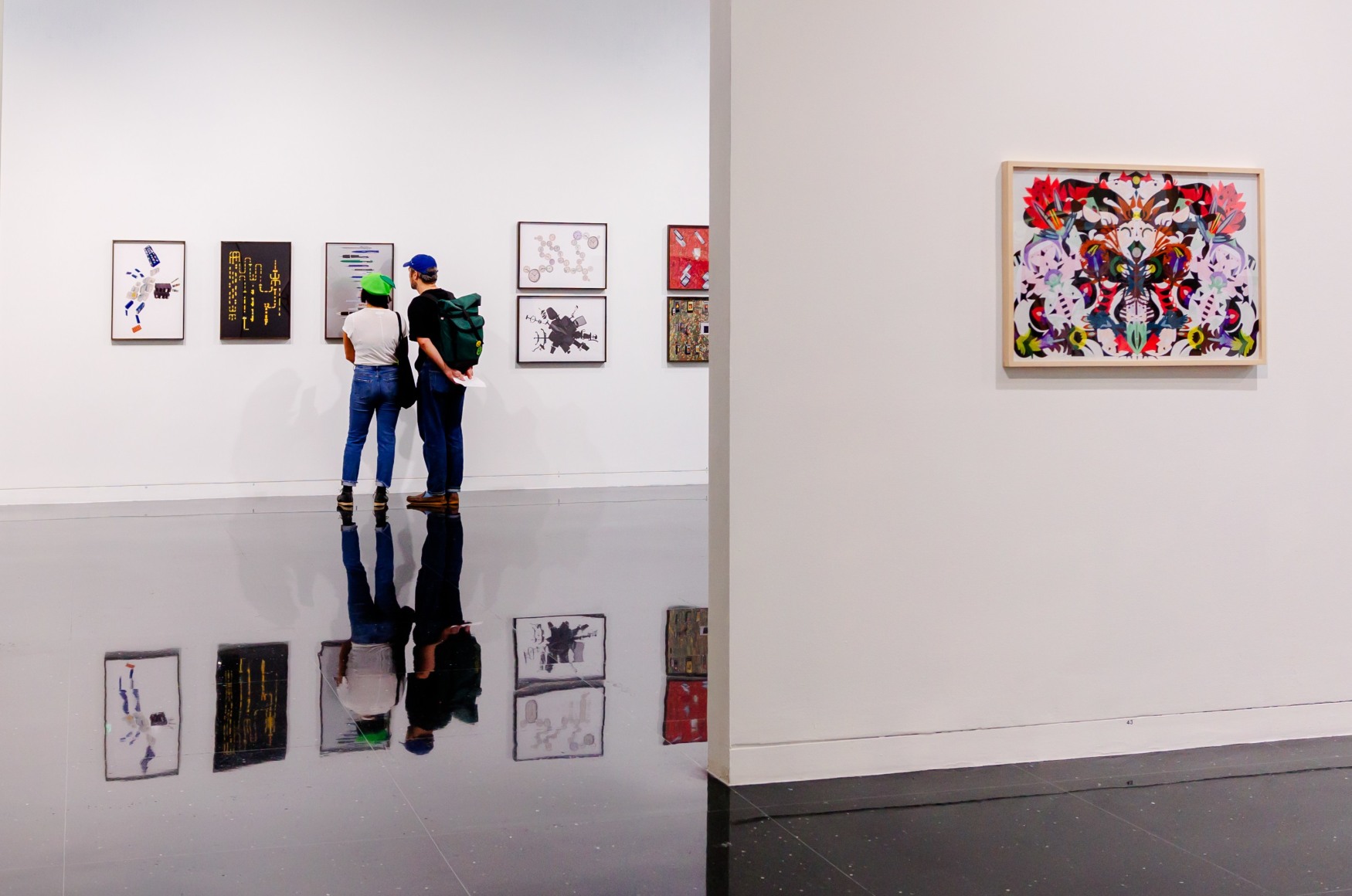 installation view haegue yang: flatworks, arts club of chicago, 2024. photo:&nbsp;sarah elizabeth larson