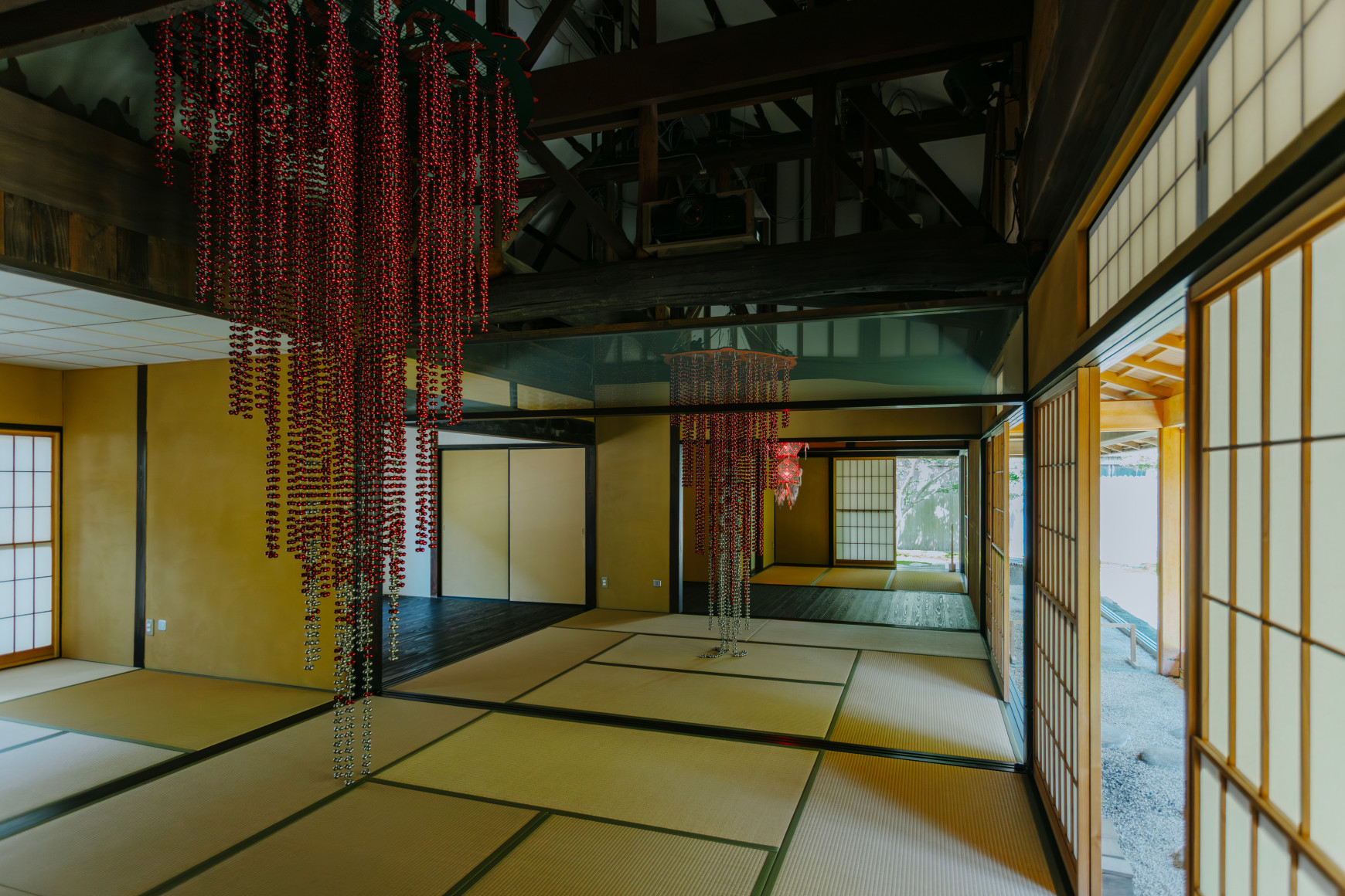 installation views ring of fire &ndash; solar yang &amp;amp; lunar weerasethakul, benesse art site naoshima, 2024. photo: takumi kondo