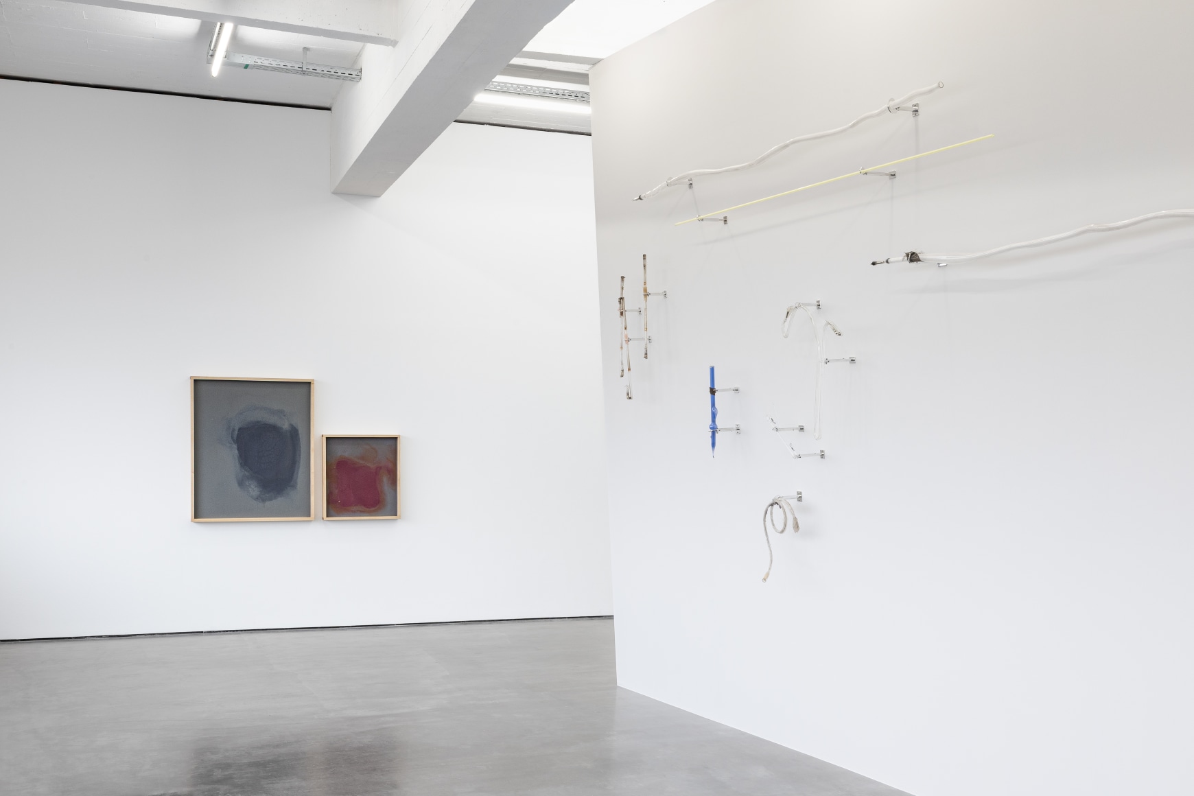 installation view nairy baghramian: nameless,&nbsp;wiels, 2025. photo: eline willaert, 
