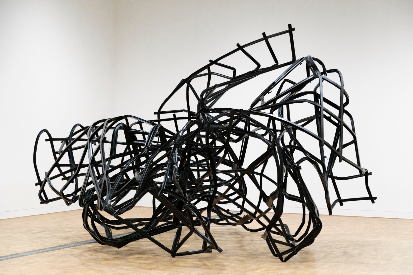 monika sosnowska, installation view from zachęta national gallery of art, warshaw, 2020.&nbsp;photo: piotr bekas