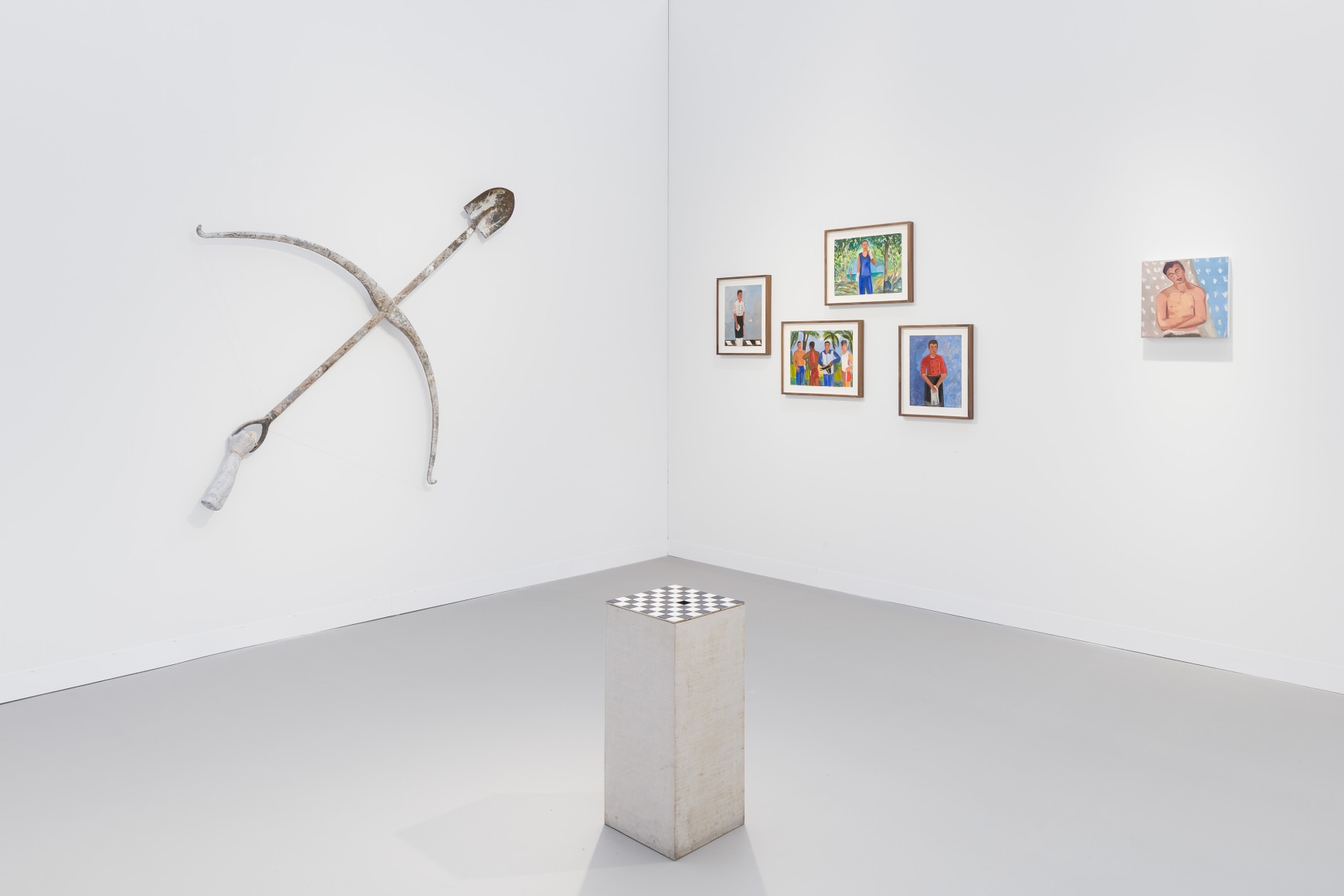 kurimanzutto&#039;s booth at art basel paris 2024. photo: mark blower