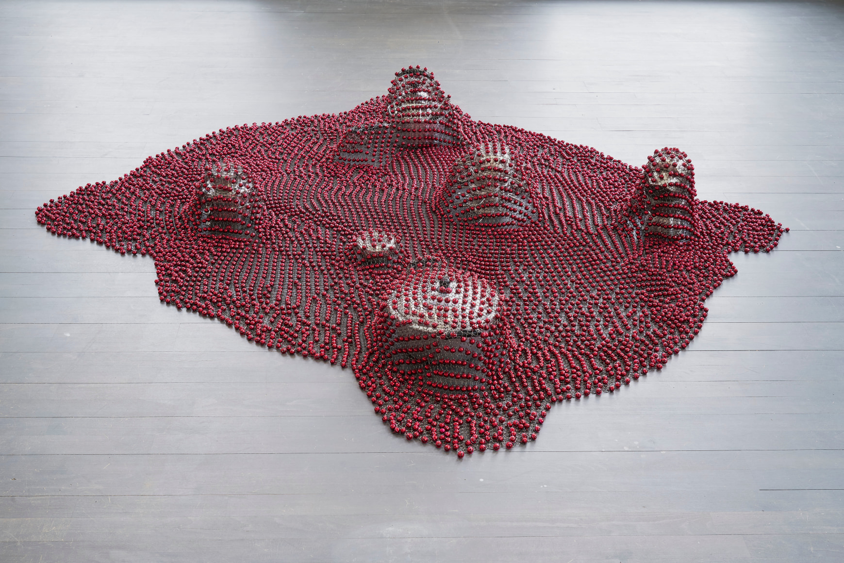 installation view of several reenactments