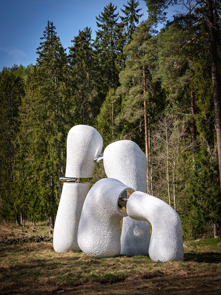 nairy baghramian,&nbsp;resting arms.&nbsp;courtesy the artist and kistefos. photo: vegard kleven
