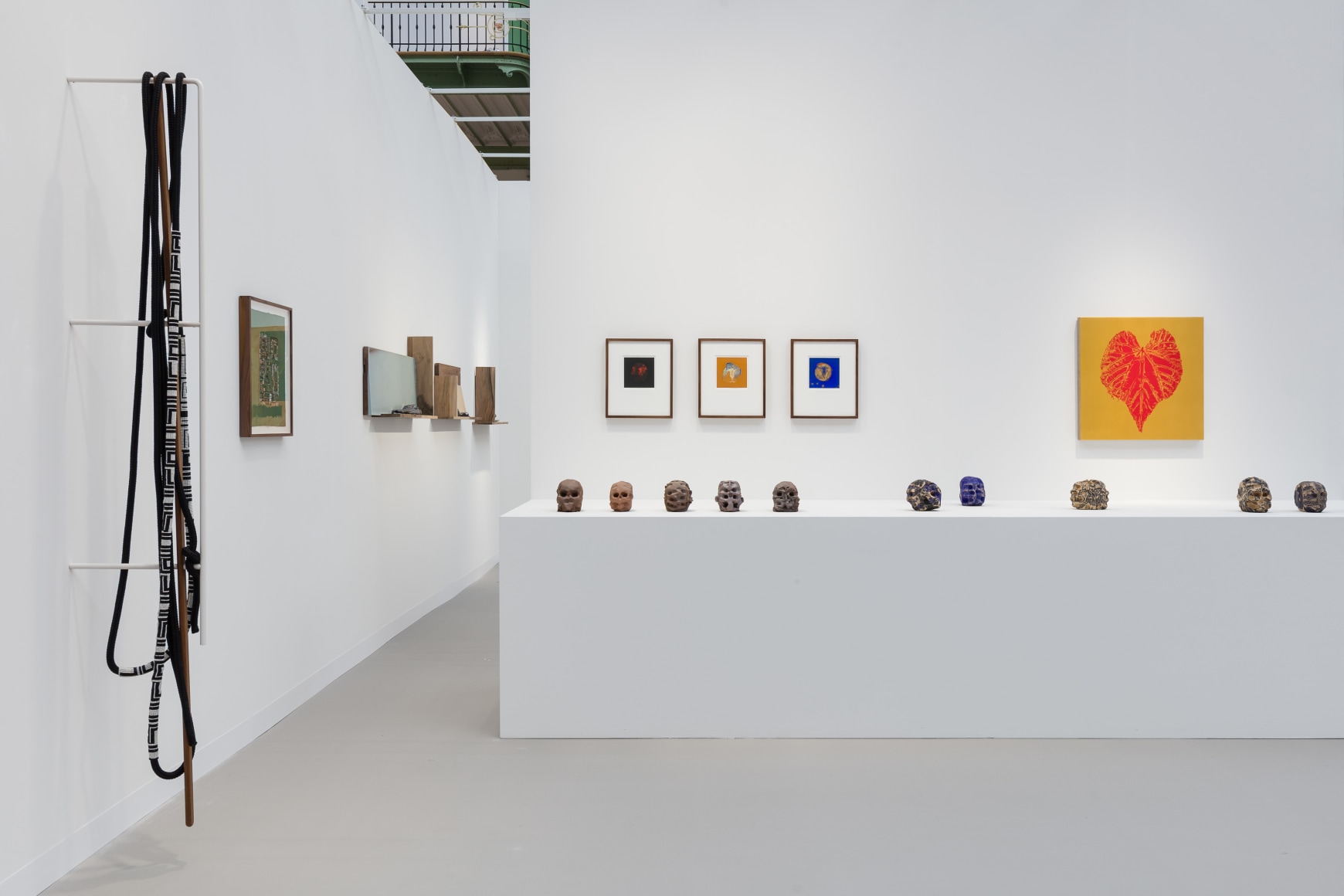 kurimanzutto&#039;s booth at art basel paris 2024. photo: mark blower