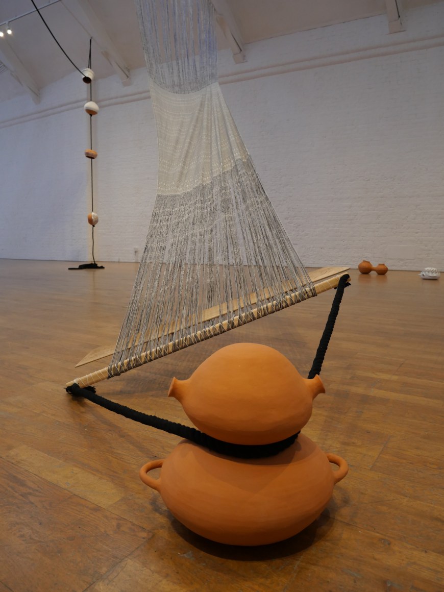mariana castillo deball, vista de instalaci&oacute;n&nbsp;between making and knowing something, modern art oxford, 2020