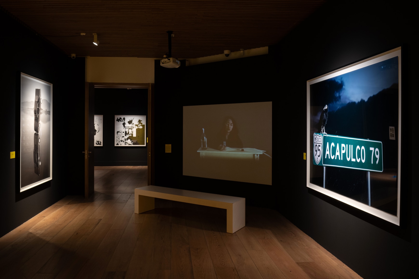 installation view&nbsp;&eacute;ramos felices y no lo sab&iacute;amos,&nbsp;fundaci&oacute;n casa de m&eacute;xico en espa&ntilde;a, 2025. courtesy casa de m&eacute;xico en espa&ntilde;a.