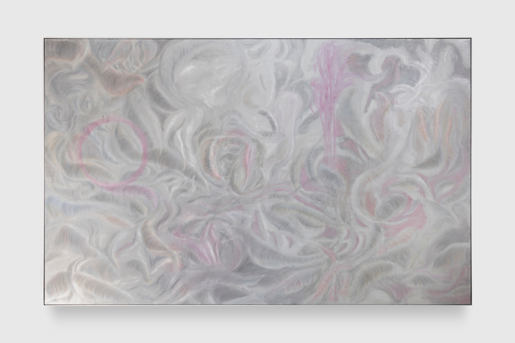 WangShui,&nbsp;Untitled, 2023, Oil on aluminum in aluminum frame