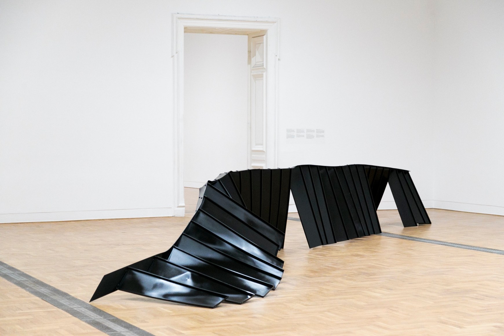 monika sosnowska, installation view from zachęta national gallery of art, warshaw, 2020.&nbsp;photo: piotr bekas