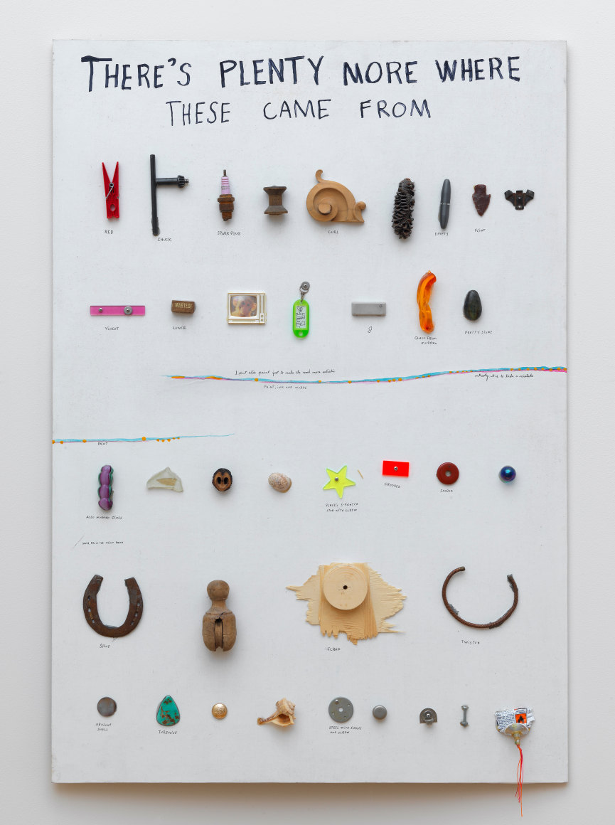 jimmie durham, there's plenty more where these came from, 2008