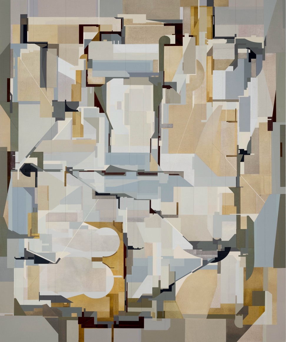 James Kennedy Composition with Blue, 2022