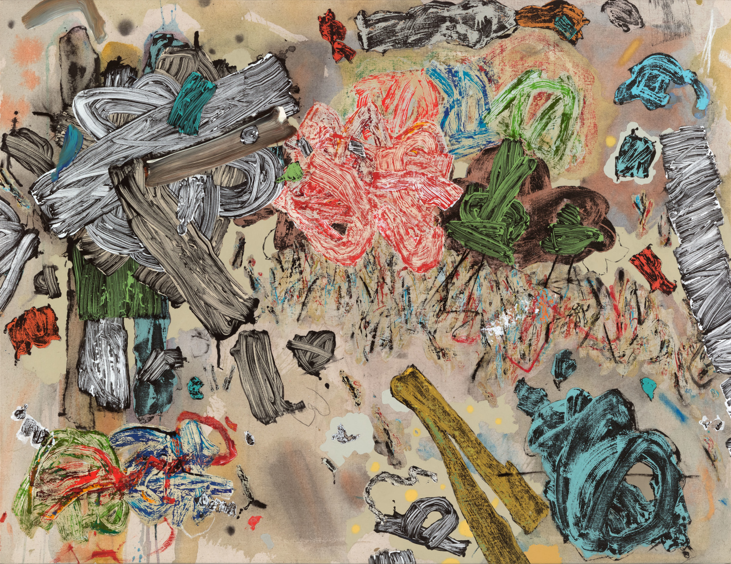 Doyle Gertjejansen Green Birds Escaping