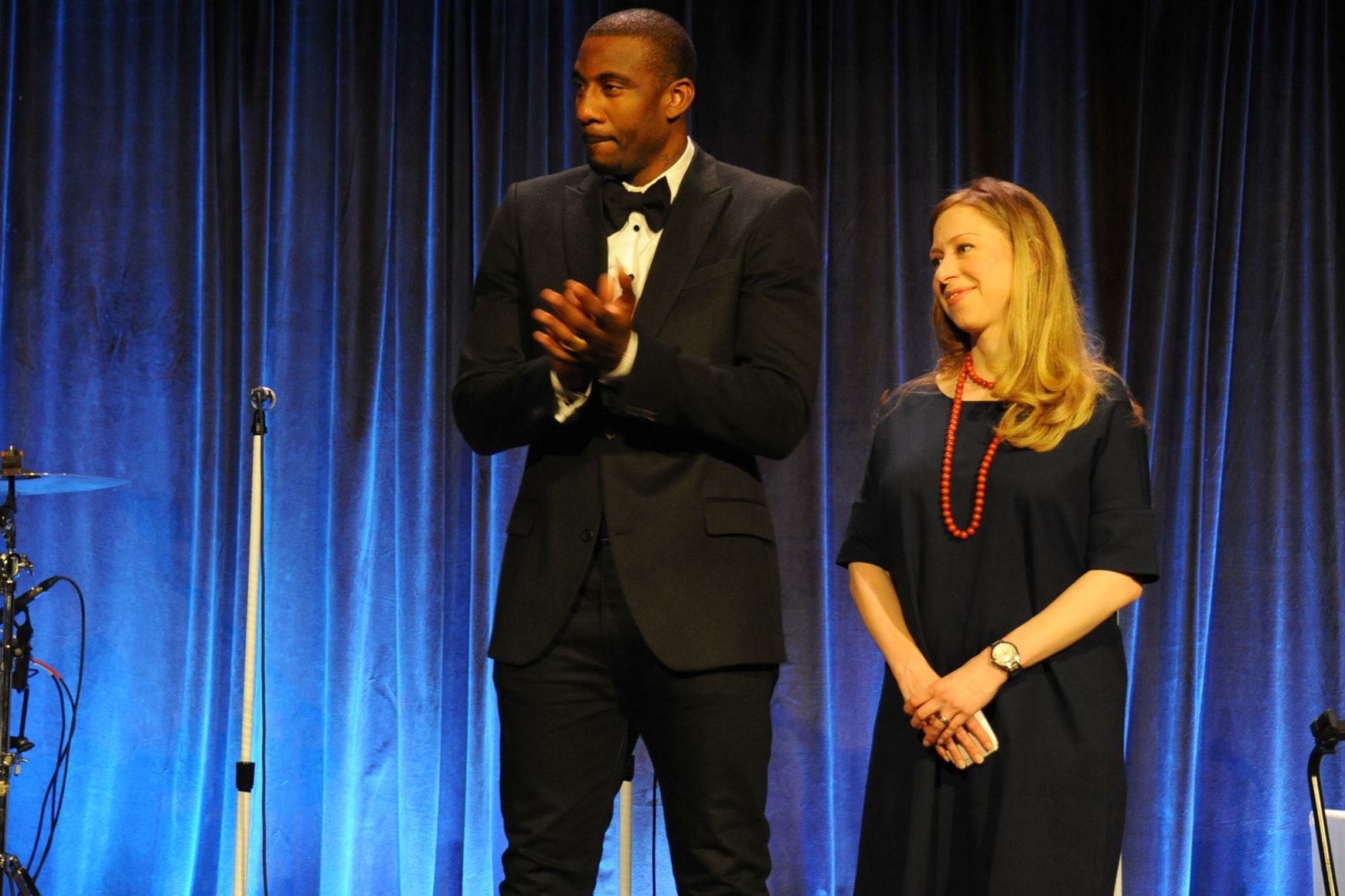Amar'e Stoudemire, Chelsea Clinton