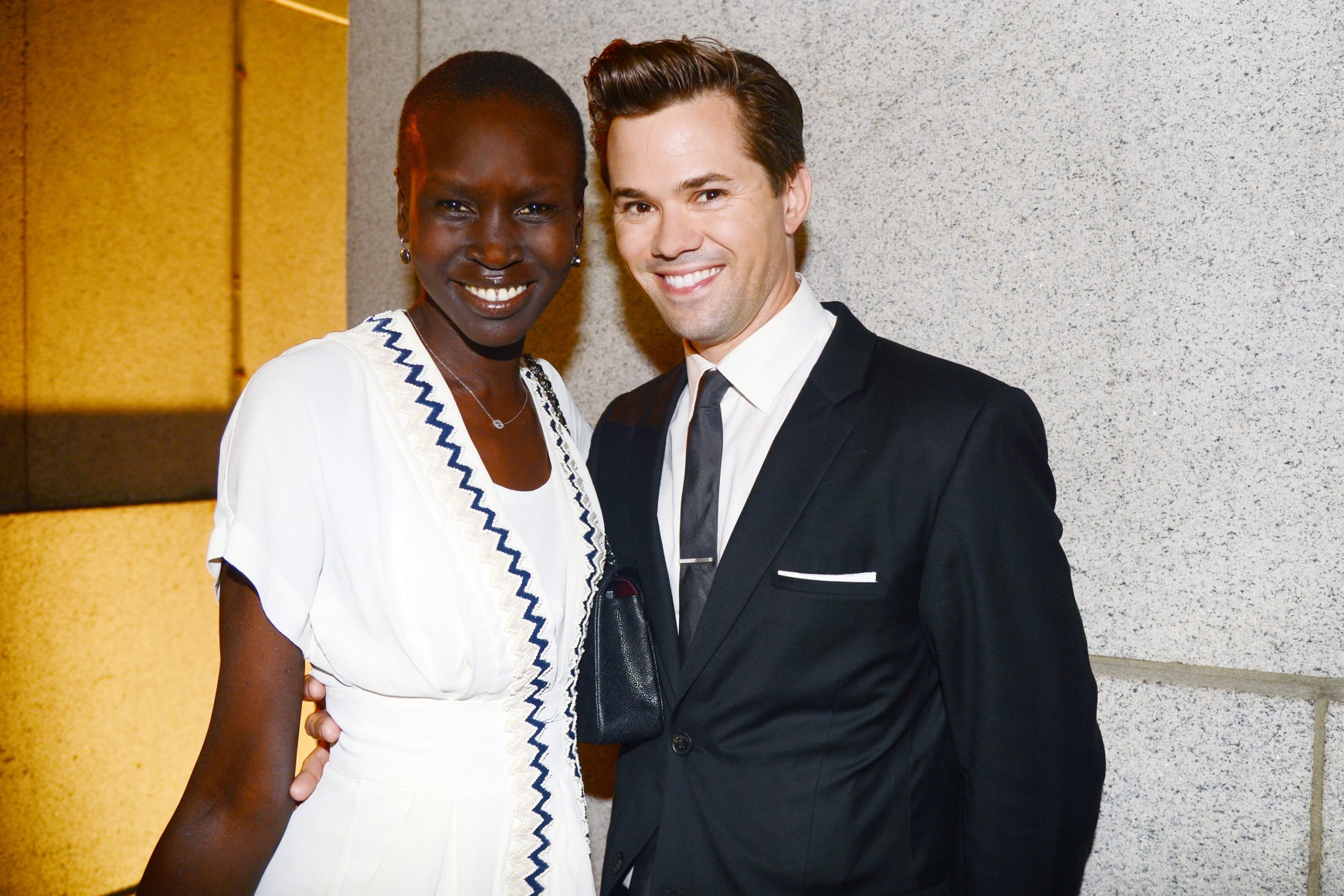Alek Wek, Andrew Rannells