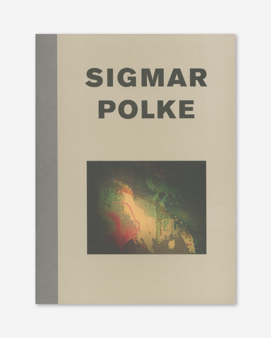 Sigmar Polke: Druckfehler 1996-98 (1998) catalogue cover